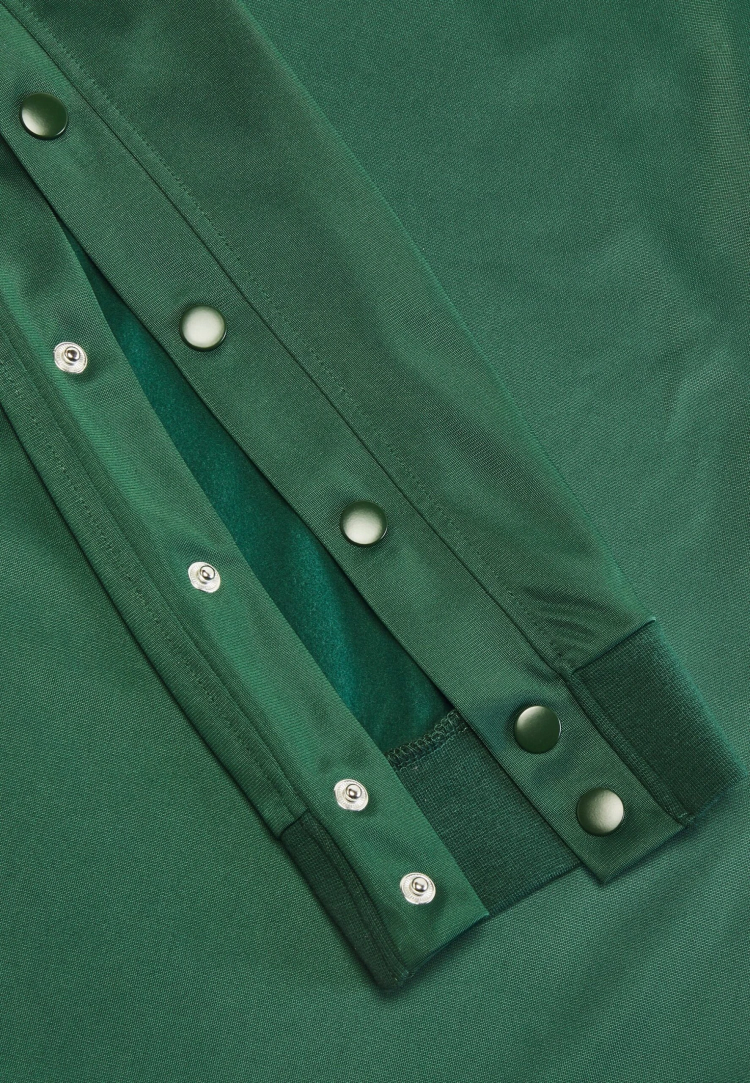 YOURTURN Unisex - Long Sleeved Top - Dark Green - Image 9