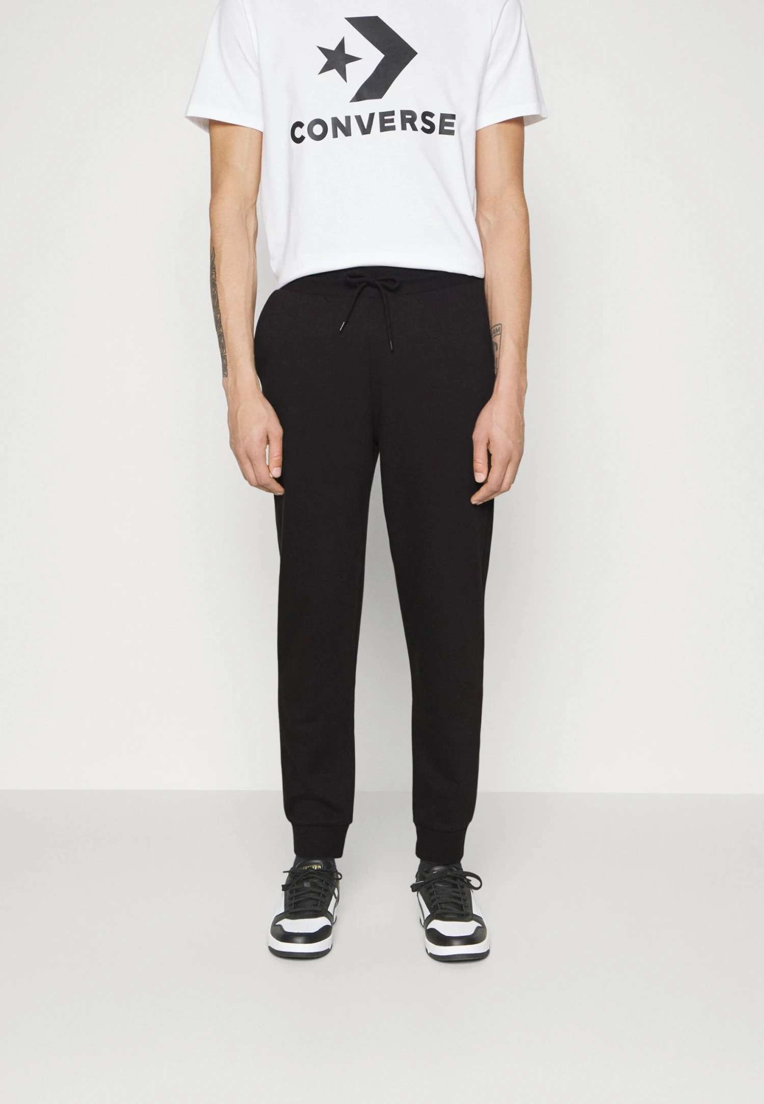 YOURTURN Unisex 2 Pack- Tracksuit Bottoms - Grey/Black - Image 2