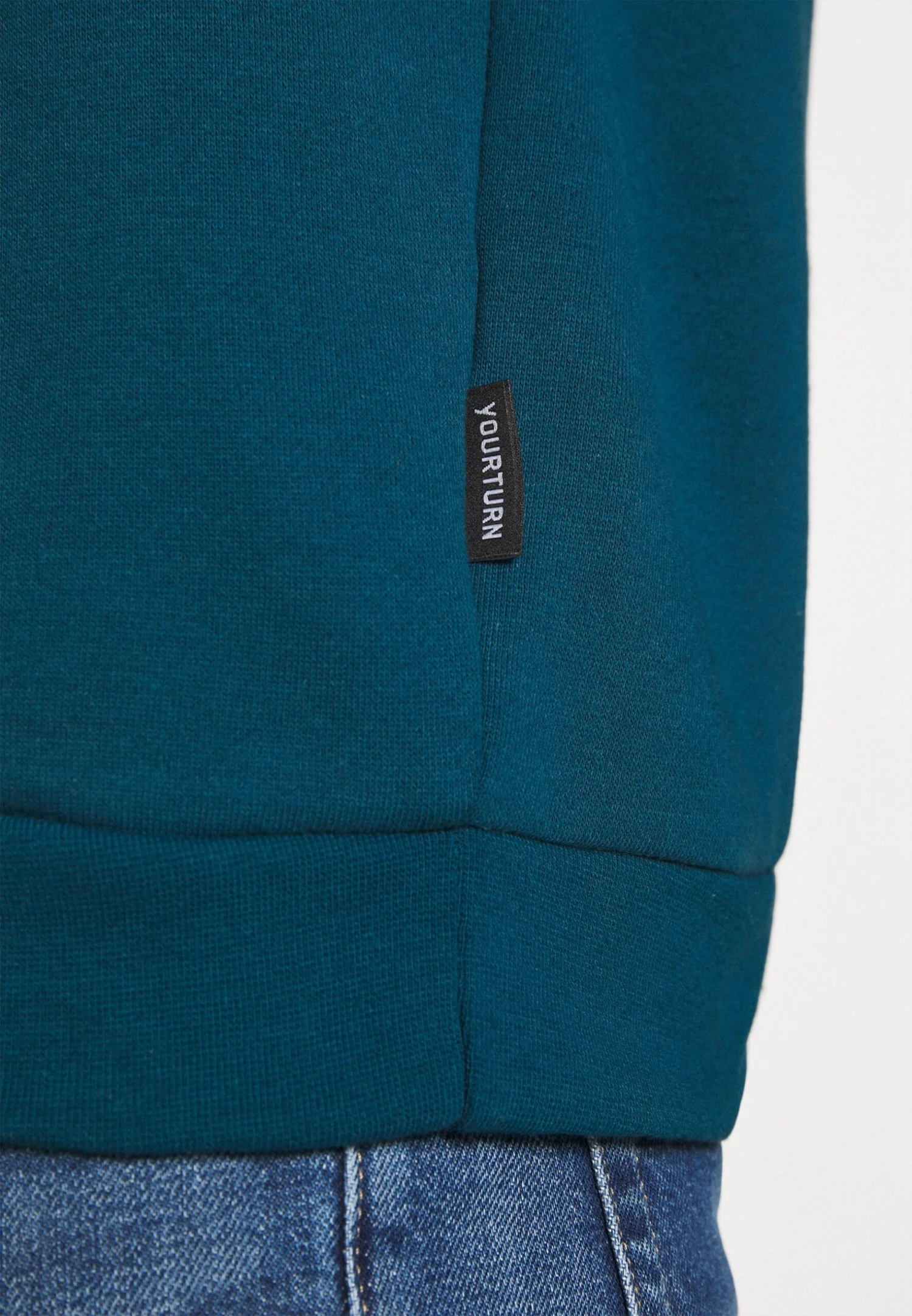YOURTURN 2 Pack Unisex - Hoodie - Teal/Light Blue - Image 6