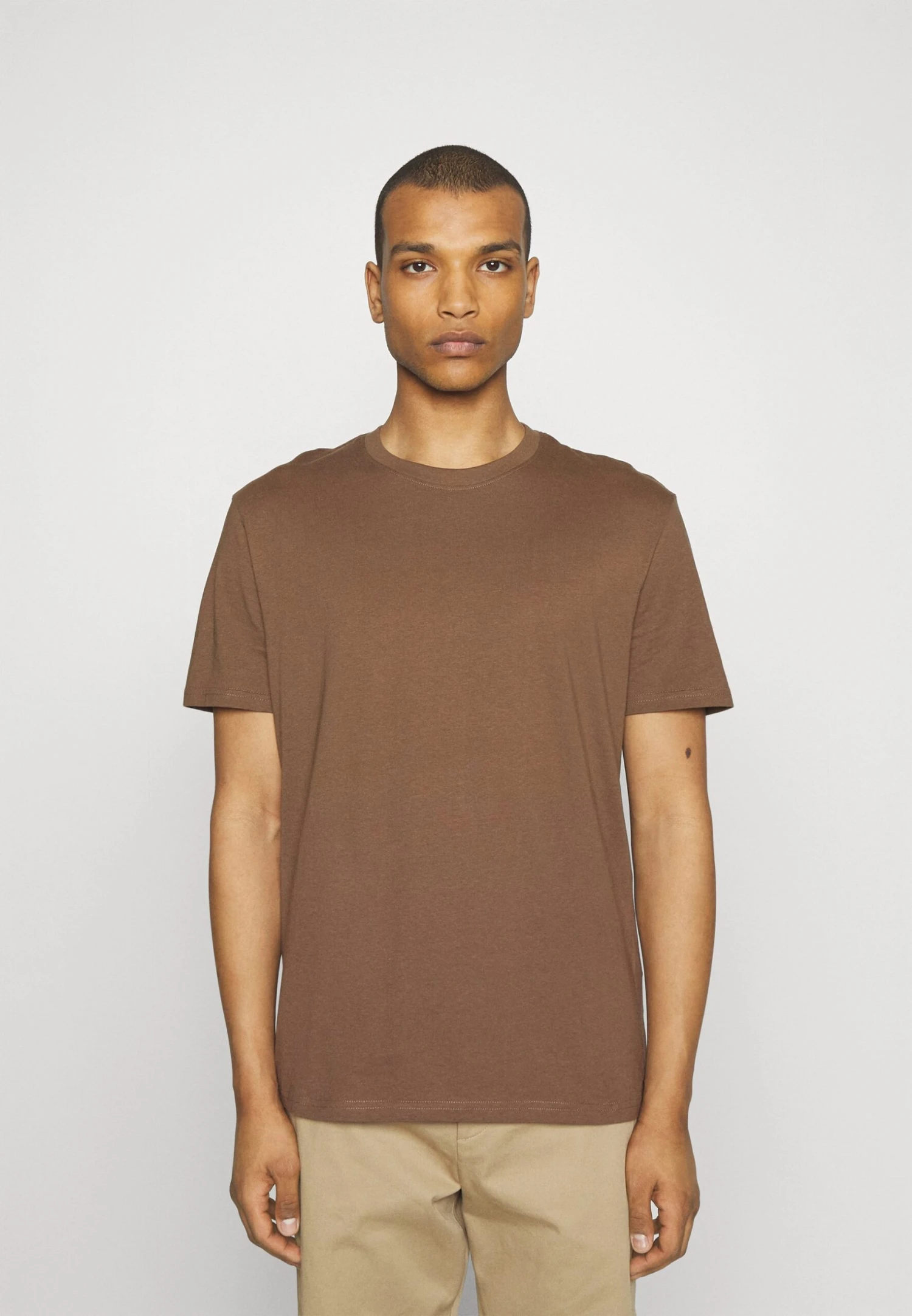 YOURTURN Unisex 5 Pack - Basic T-Shirt - Light Blue/Blue/Stone - Image 2