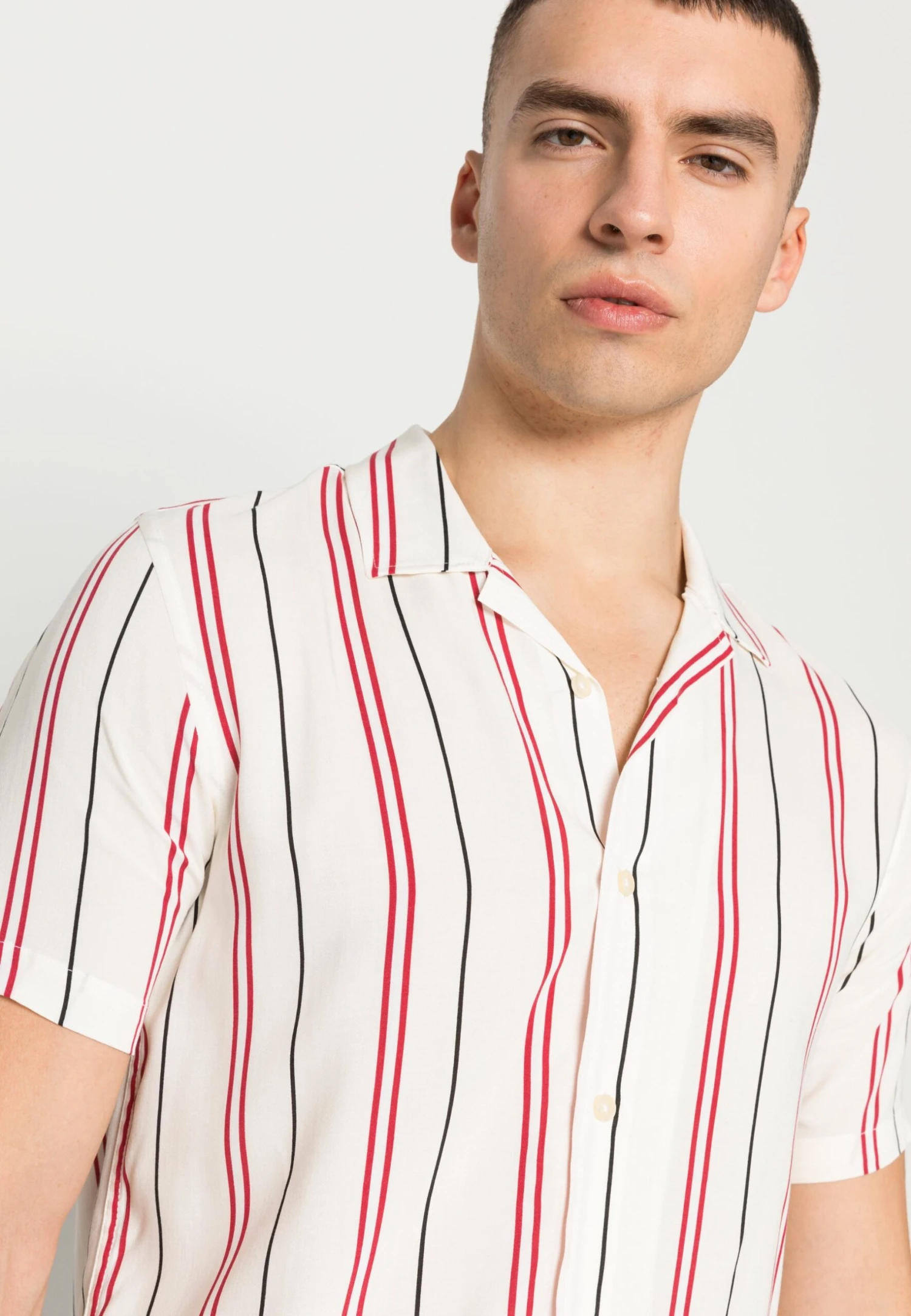 YOURTURN Unisex - Button-Down Blouse - Pink - Image 5