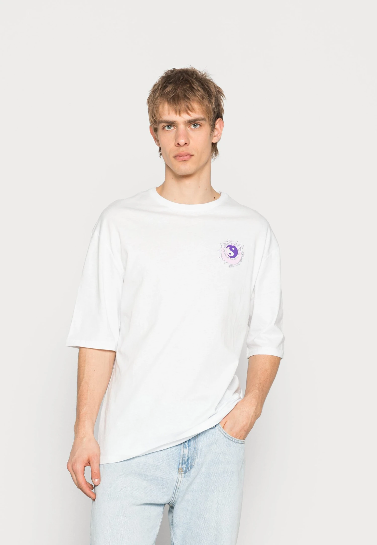 YOURTURN Good In Everything Graphic T-Shirt Unisex - Print T-Shirt - White - Image 3