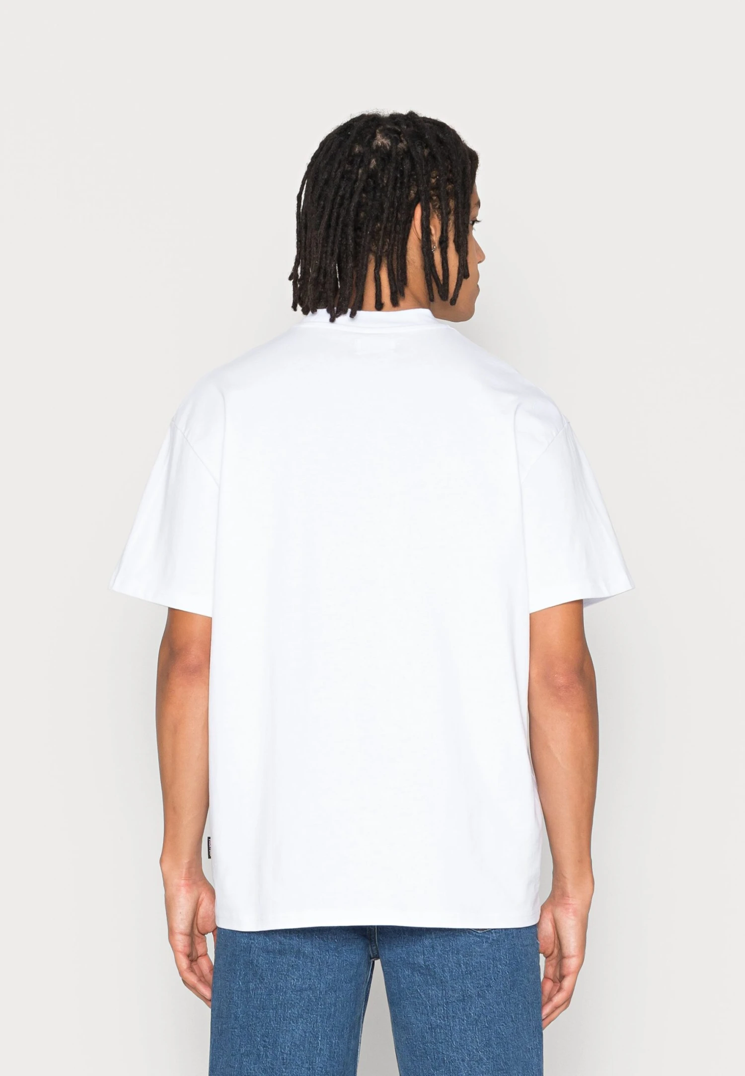 YOURTURN Heavy Weight Tee Unisex - Basic T-Shirt - White - Image 3