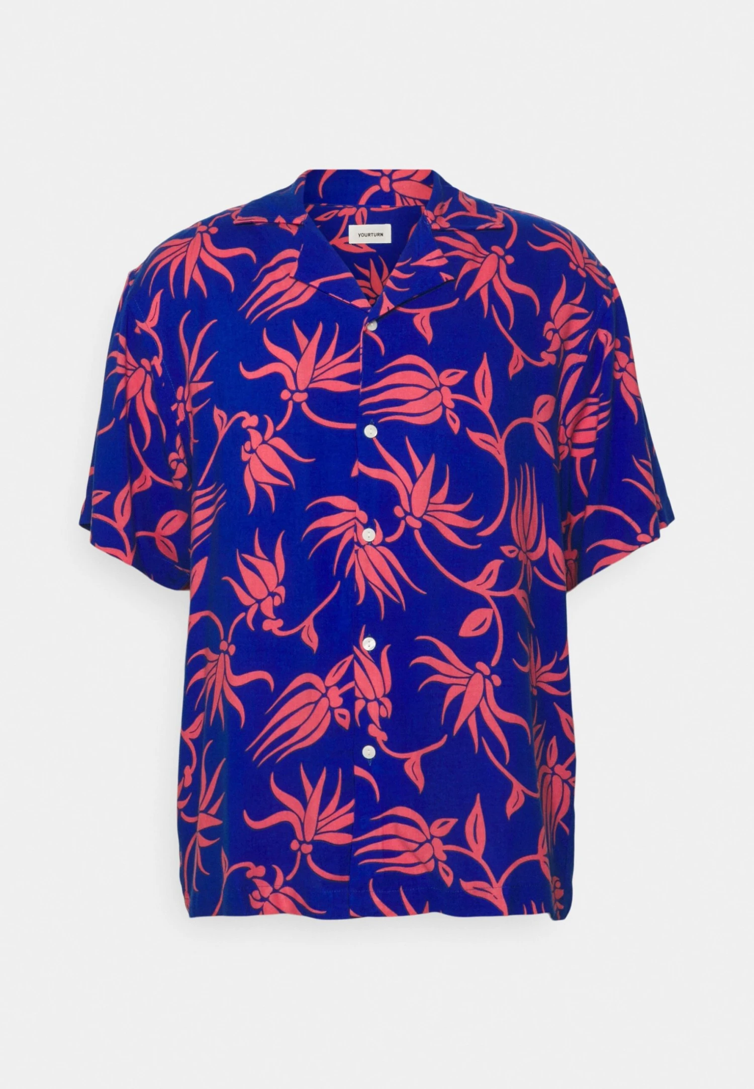 YOURTURN Shirt Resort - Shirt -Blue - Image 5