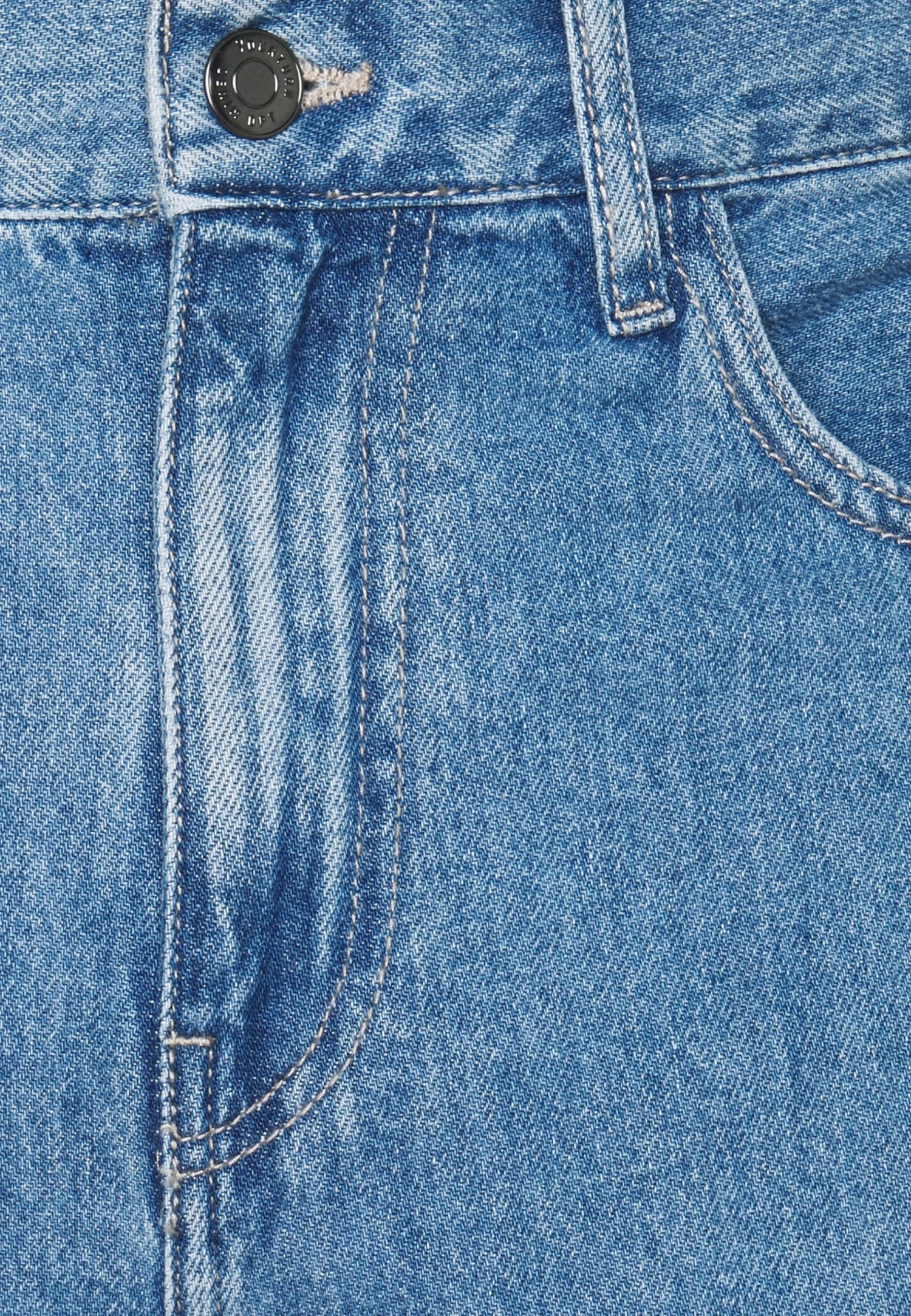 YOURTURN Unisex - Relaxed Fit Jeans - Blue Denim - Image 3