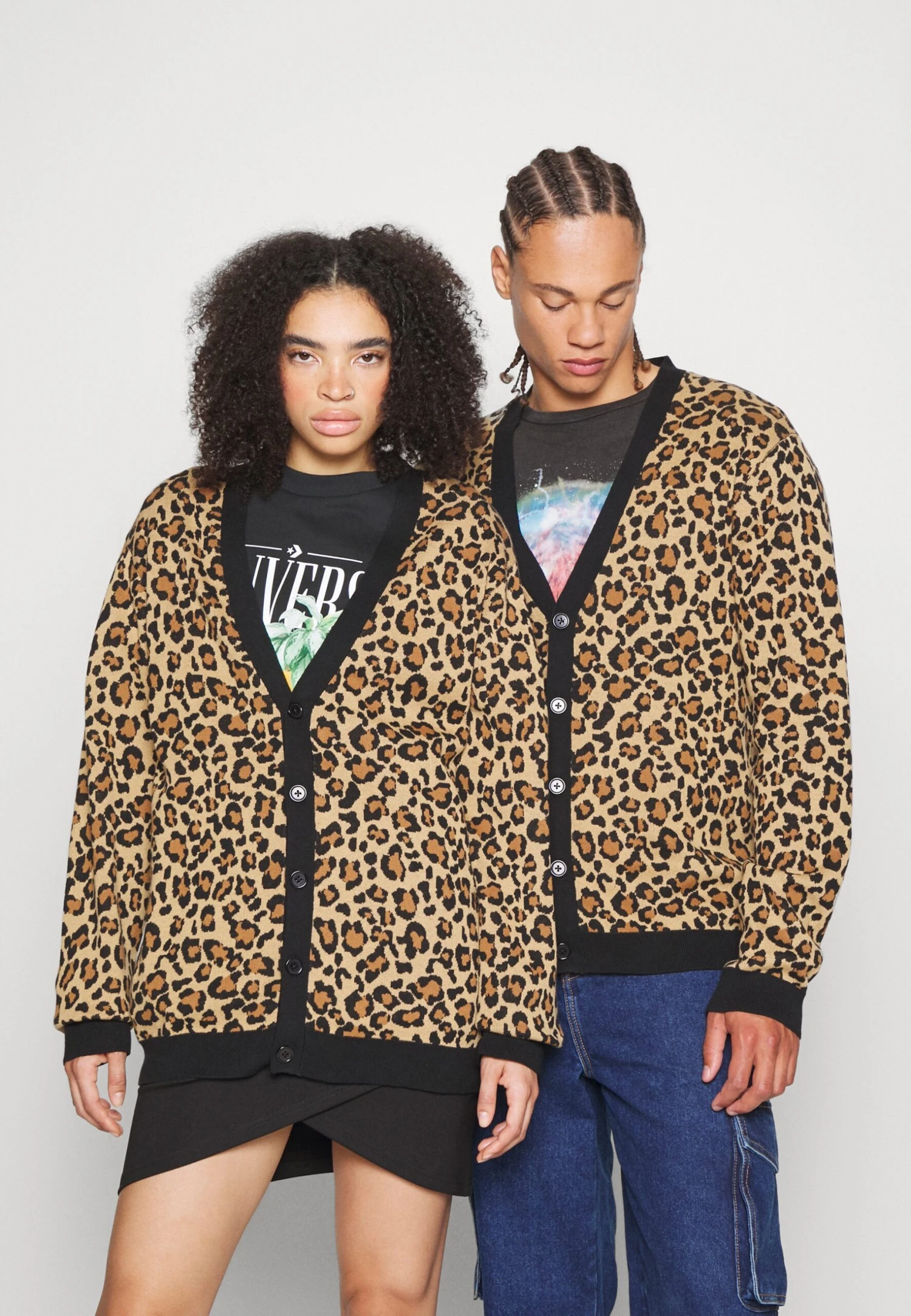 YOURTURN Unisex - Cardigan - Multi-Coloured