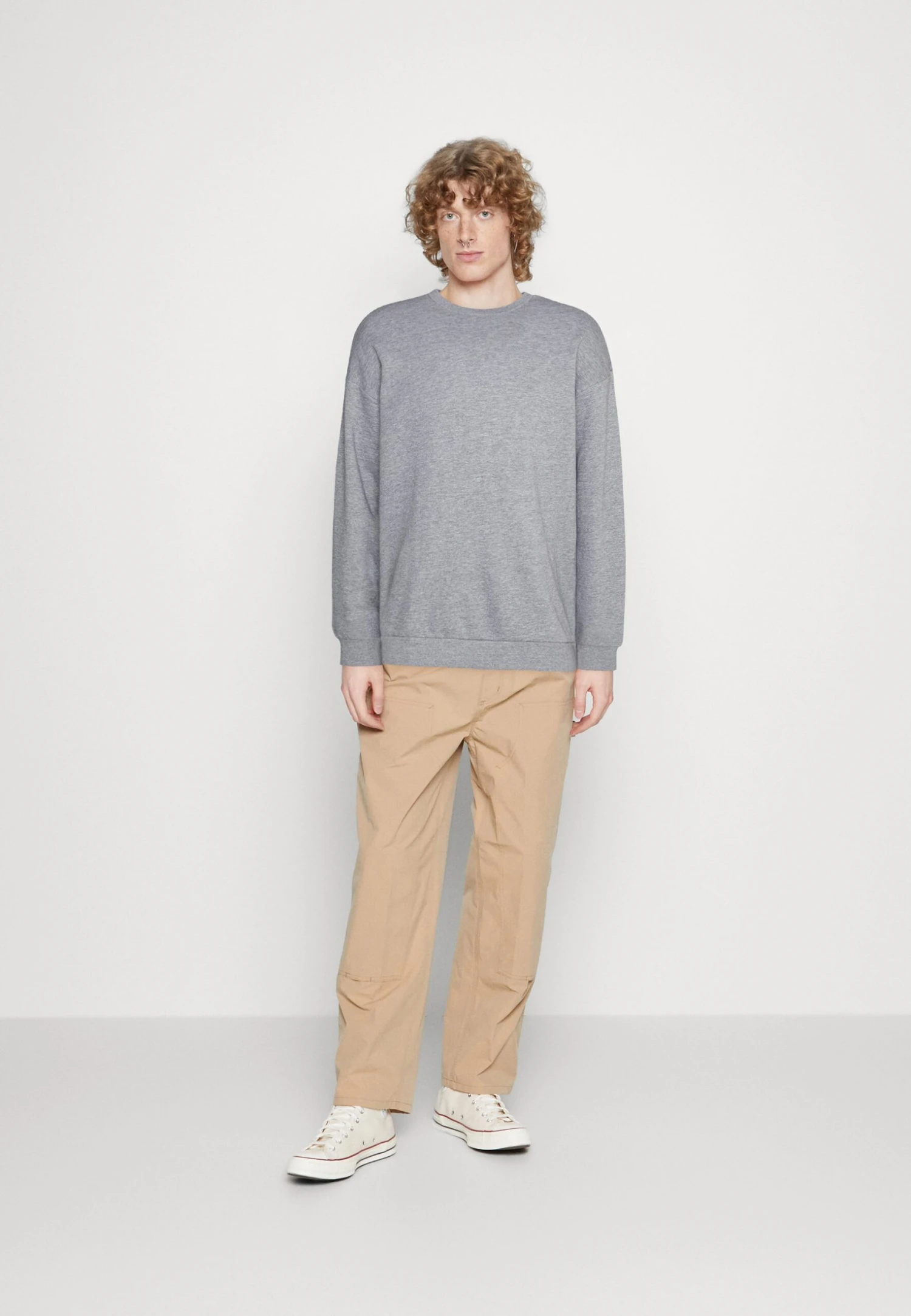 YOURTURN Unisex 2 Pack - Sweatshirt - Light Blue/Mottled Grey