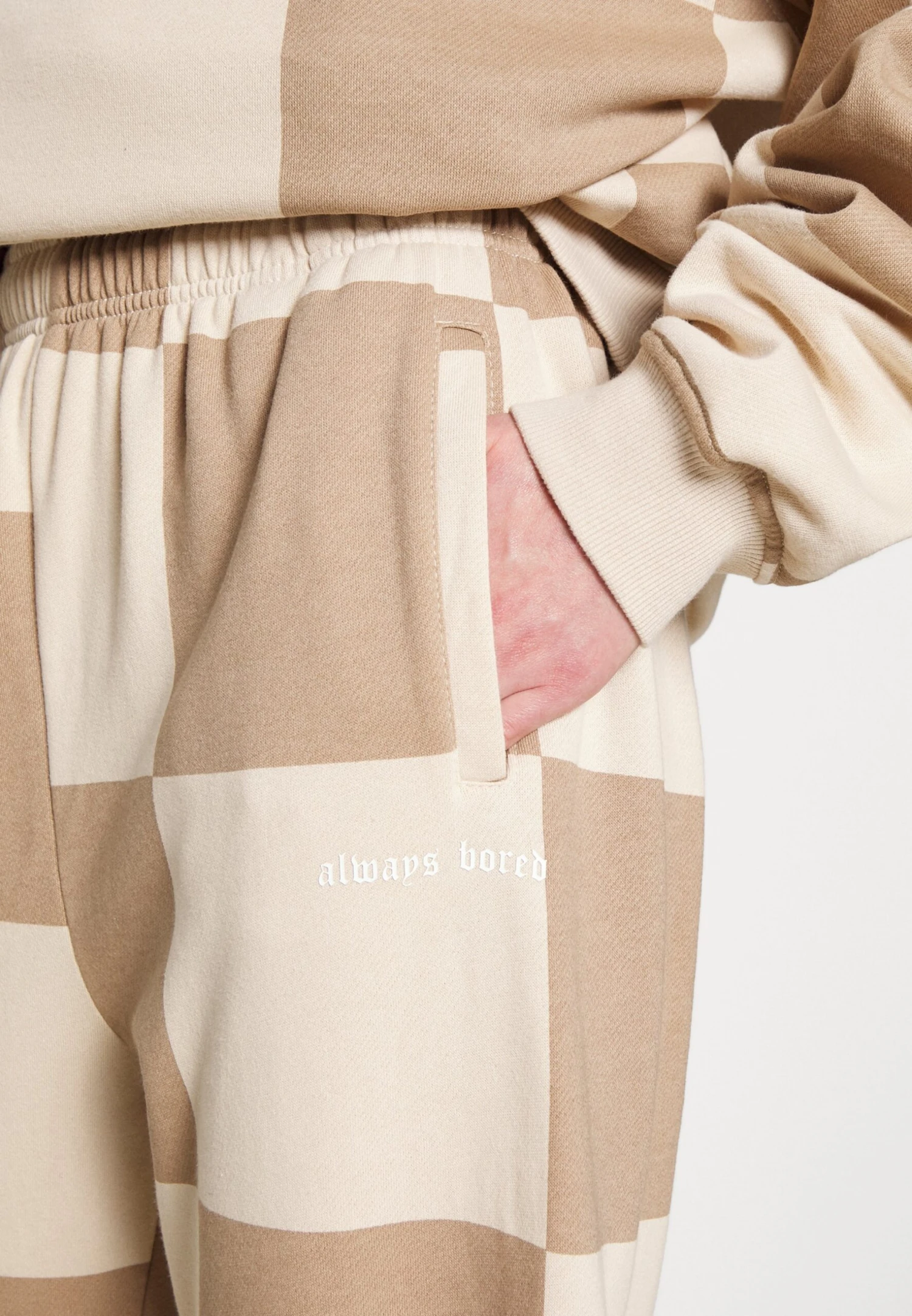 YOURTURN Unisex - Tracksuit Bottoms - Beige - Image 6