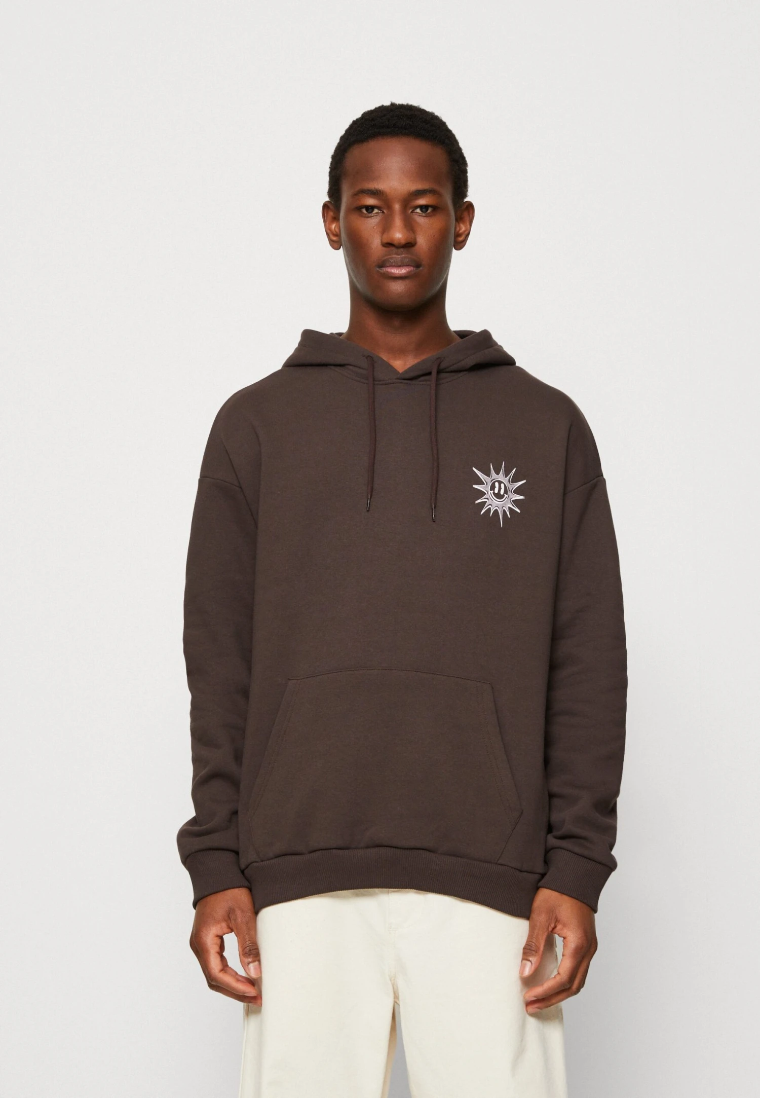 YOURTURN Unisex - Hoodie - Brown - Image 3
