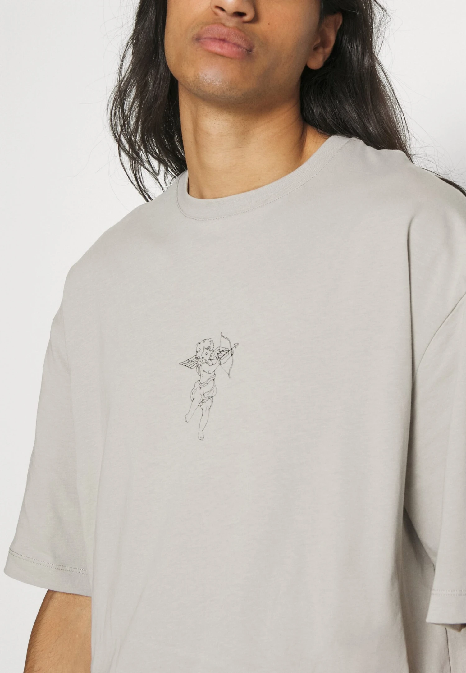 YOURTURN Unisex - Print T-Shirt - Dark Grey - Image 6