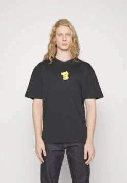 YOURTURN Pokemon Pikachu Unisex - Print T-Shirt - Black