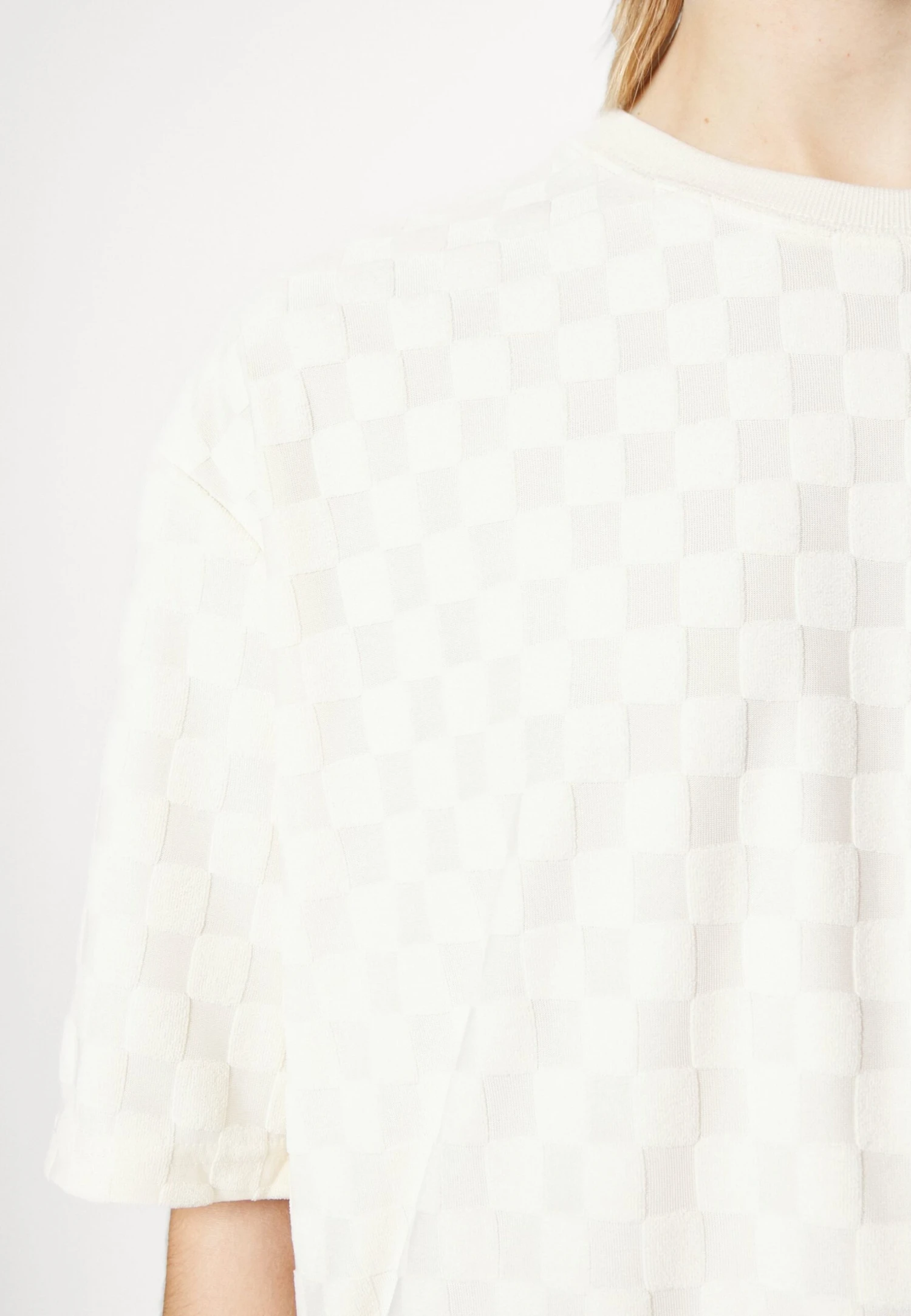 YOURTURN Unisex - Print T-Shirt - Off-White - Image 6