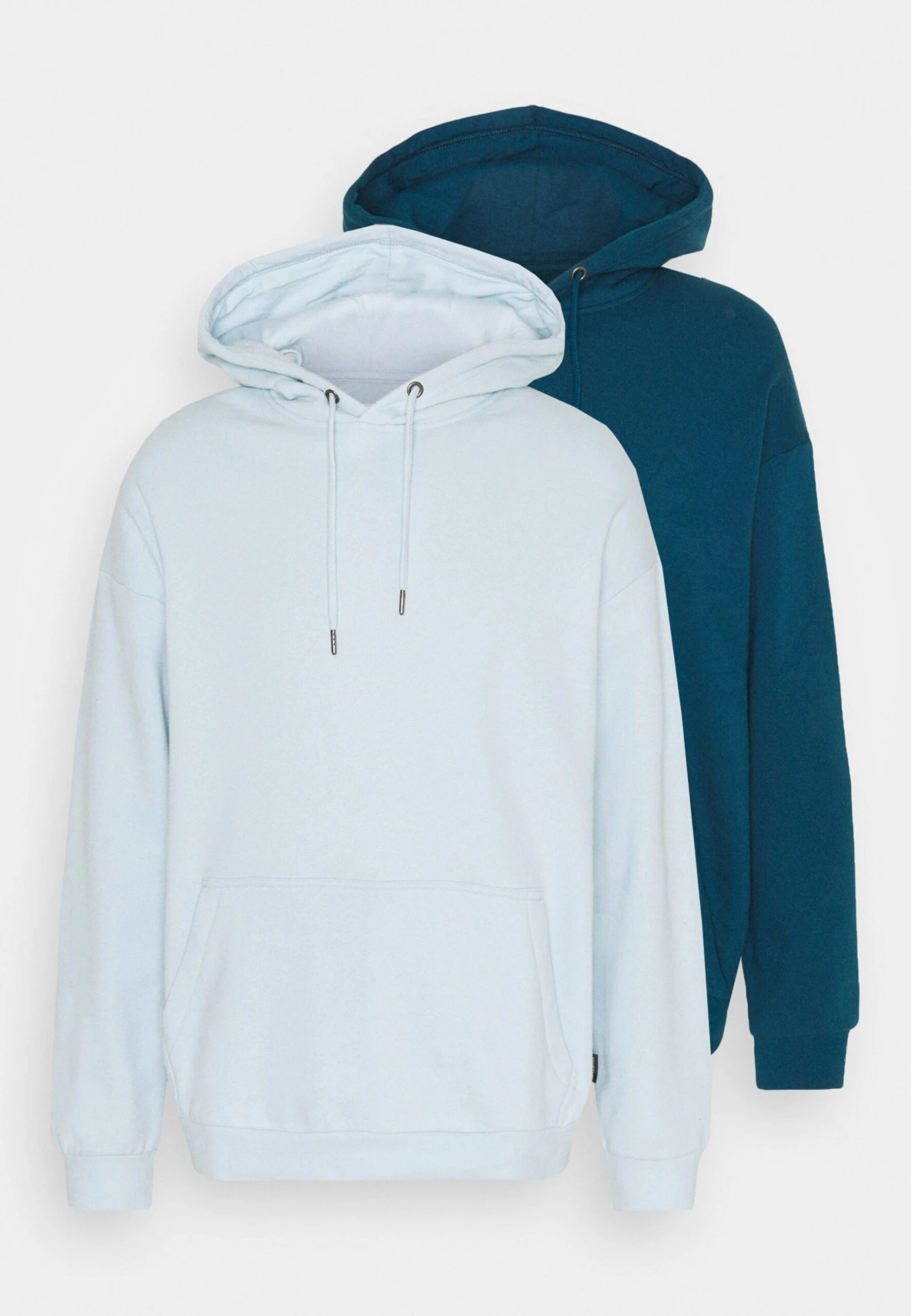 YOURTURN 2 Pack Unisex - Hoodie - Teal/Light Blue - Image 5