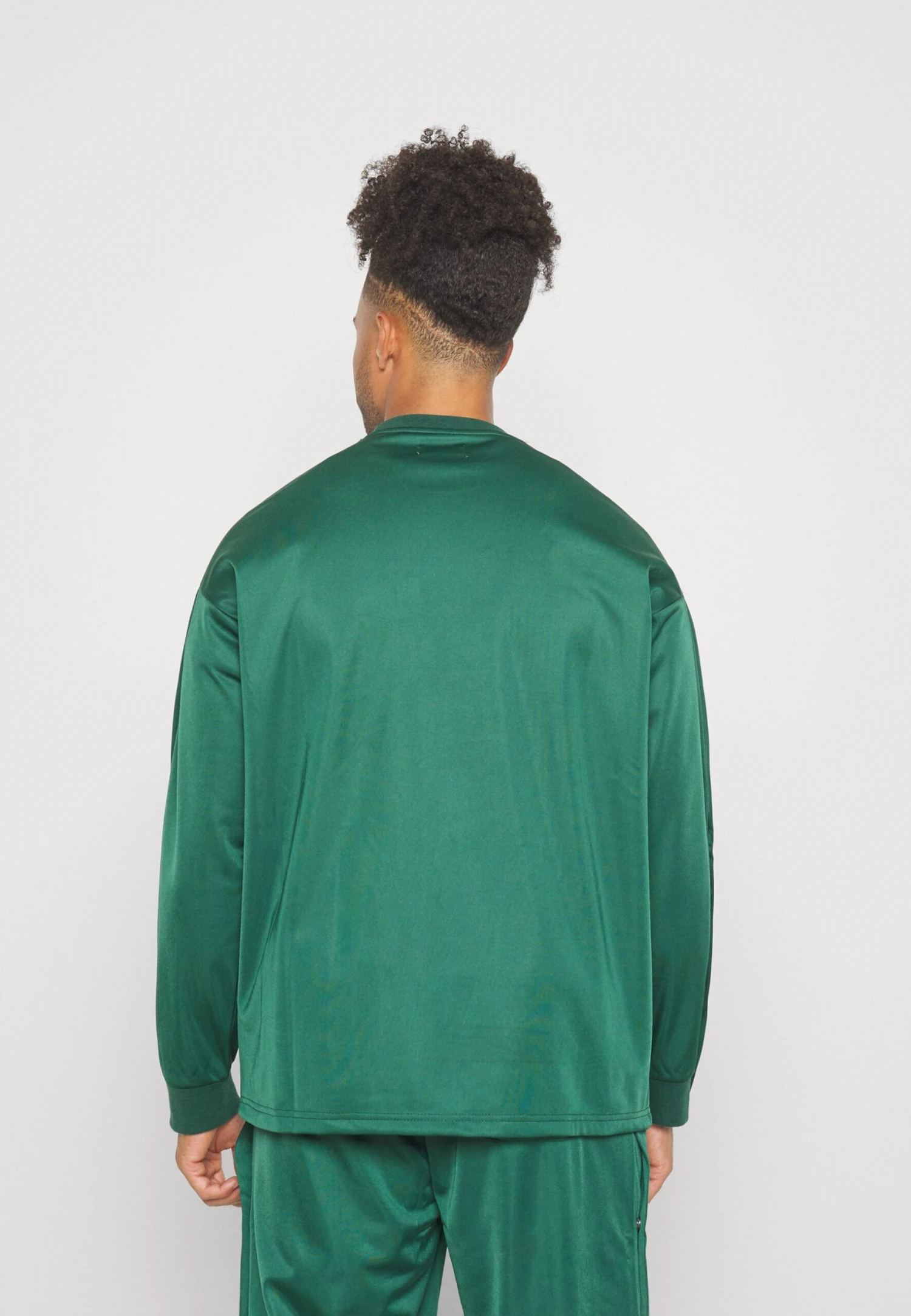 YOURTURN Unisex - Long Sleeved Top - Dark Green - Image 4