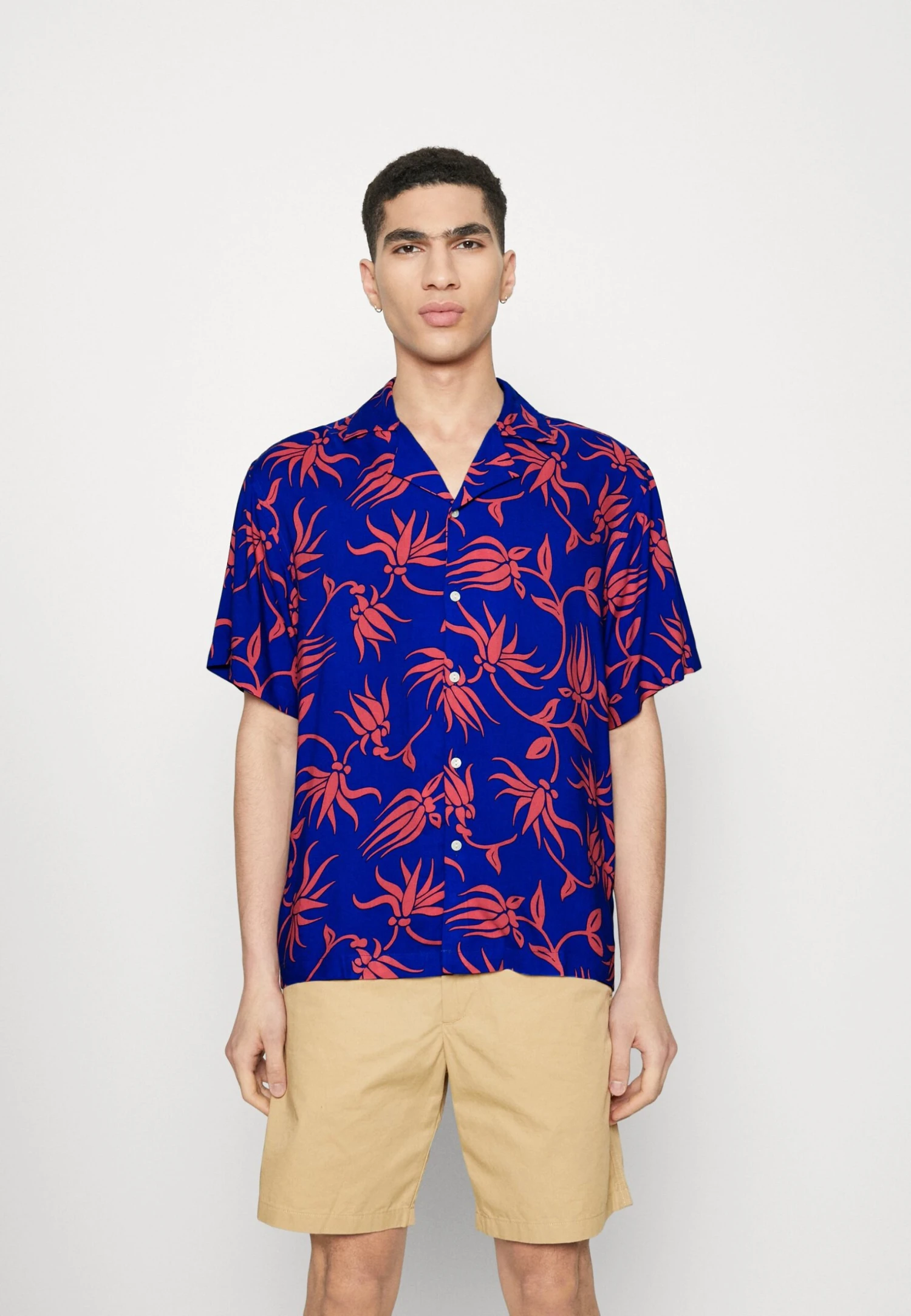 YOURTURN Shirt Resort - Shirt -Blue