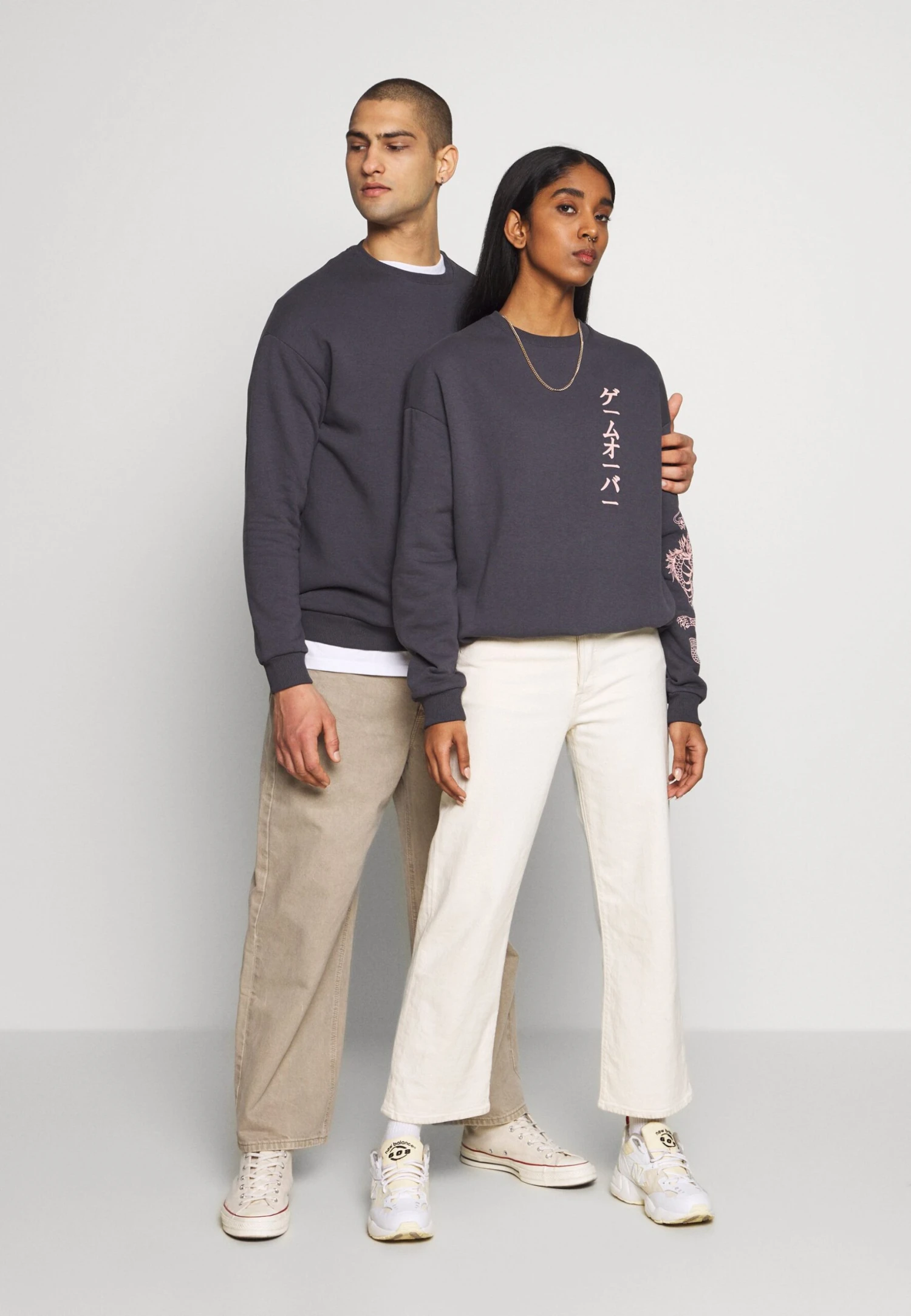 YOURTURN Sweatshirt - Dark Gray - Image 2