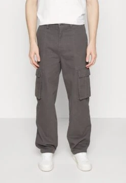 YOURTURN Unisex - Cargo Trousers - Dark Grey