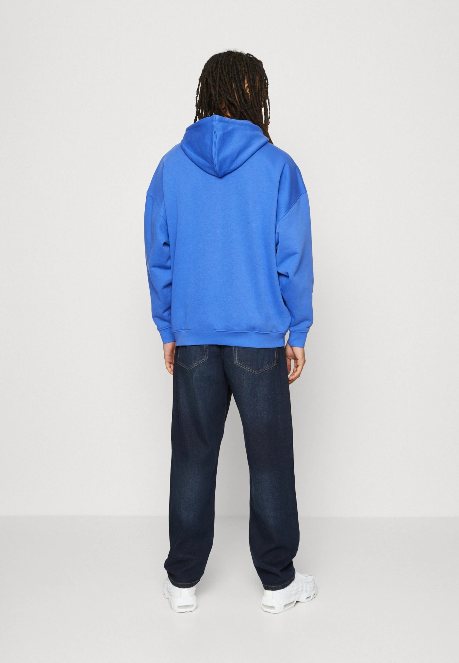 YOURTURN Super Oversized Unisex - Hoodie - Blue - Image 3