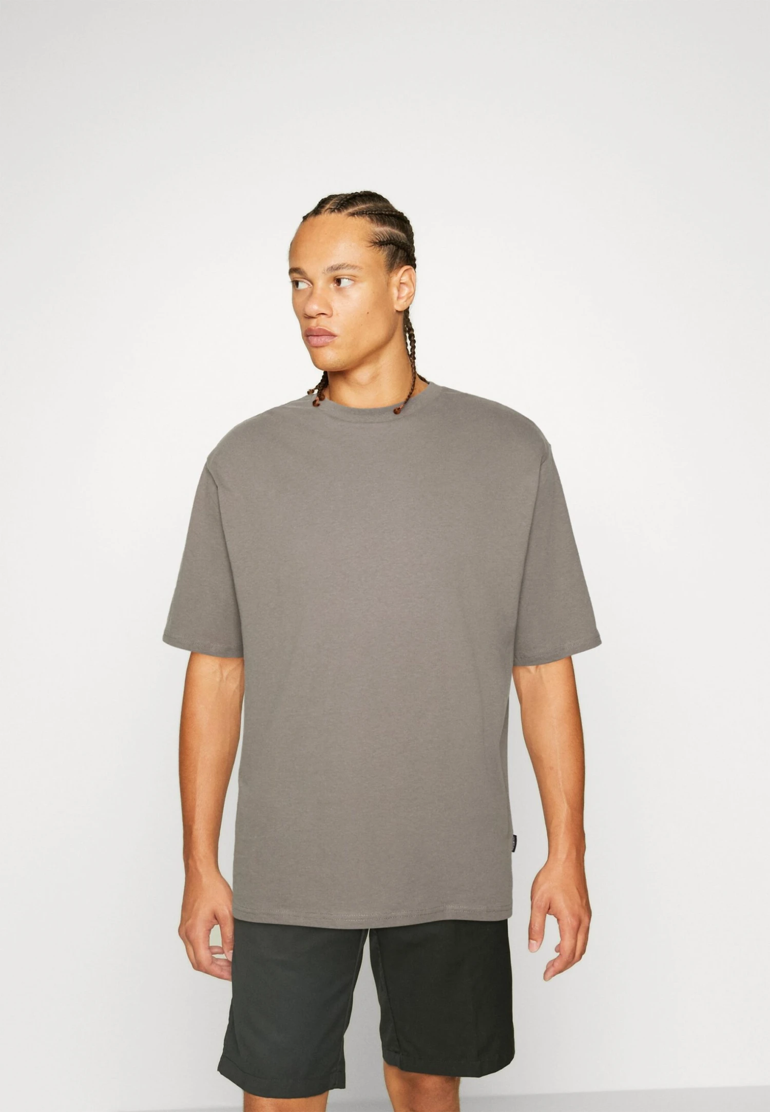 YOURTURN 3Pack Unisex - Basic T-Shirt - Grey/Purple/Black - Image 4