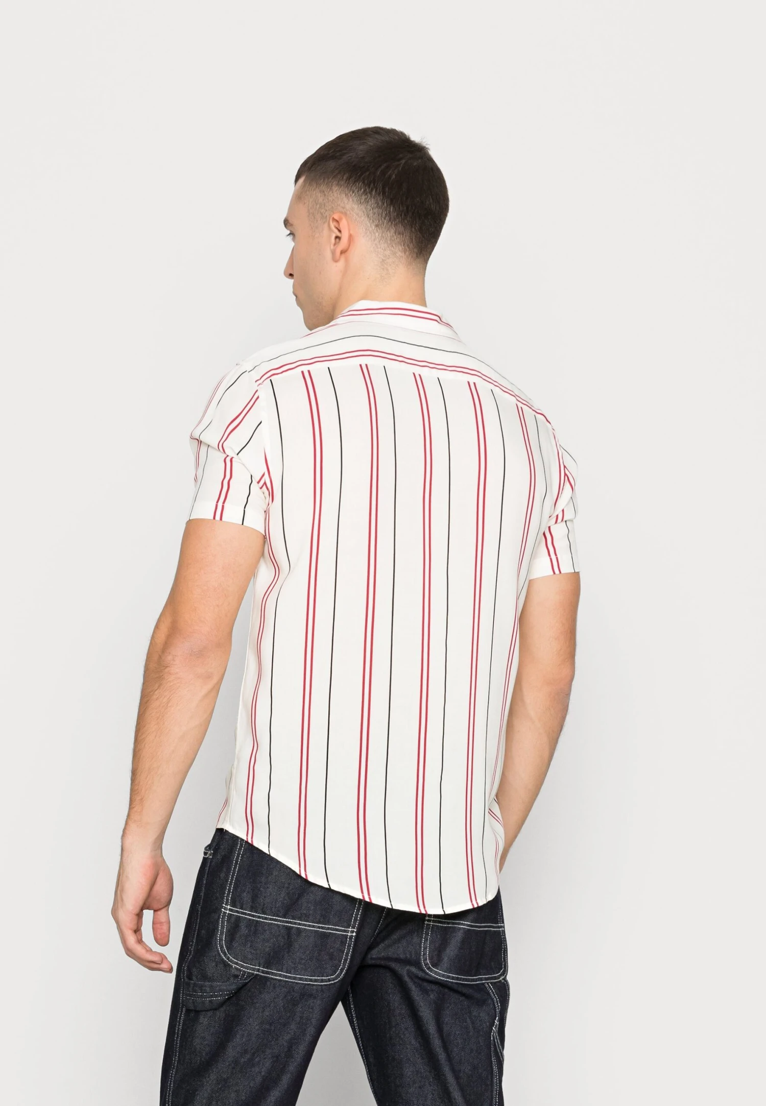 YOURTURN Unisex - Button-Down Blouse - Pink - Image 3