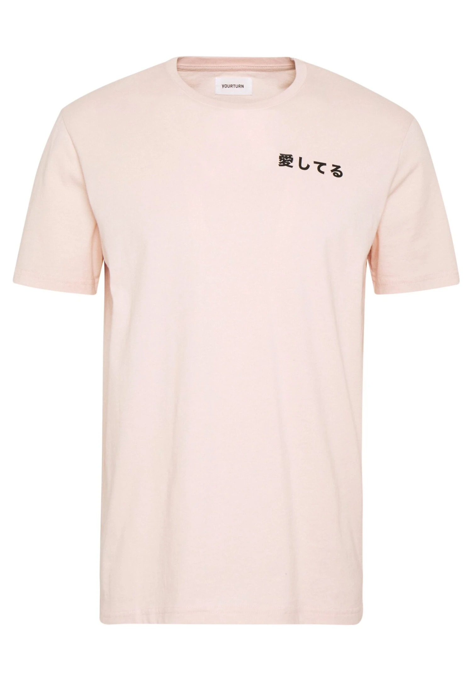 YOURTURN Unisex - Print T-Shirt - Pink - Image 5