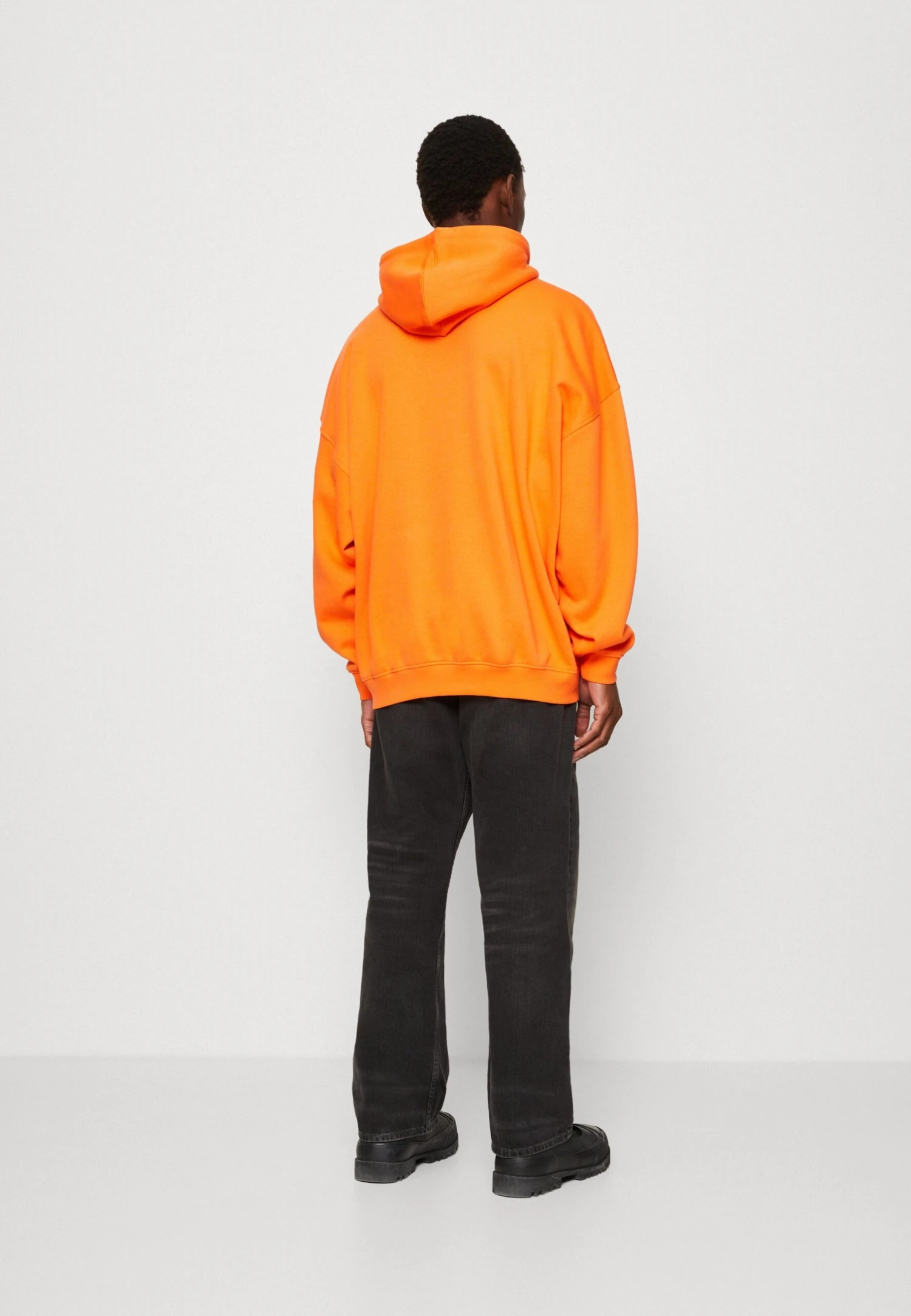 YOURTURN Super Oversized Unisex - Hoodie - Orange - Image 3