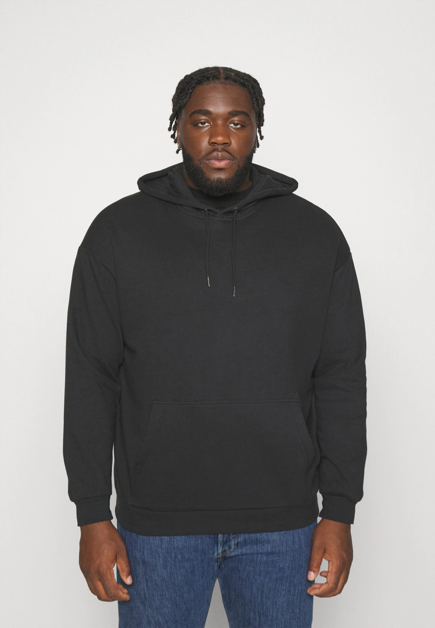 YOURTURN 2 Pack Unisex - Hoodie - Light Brown/Black - Image 2