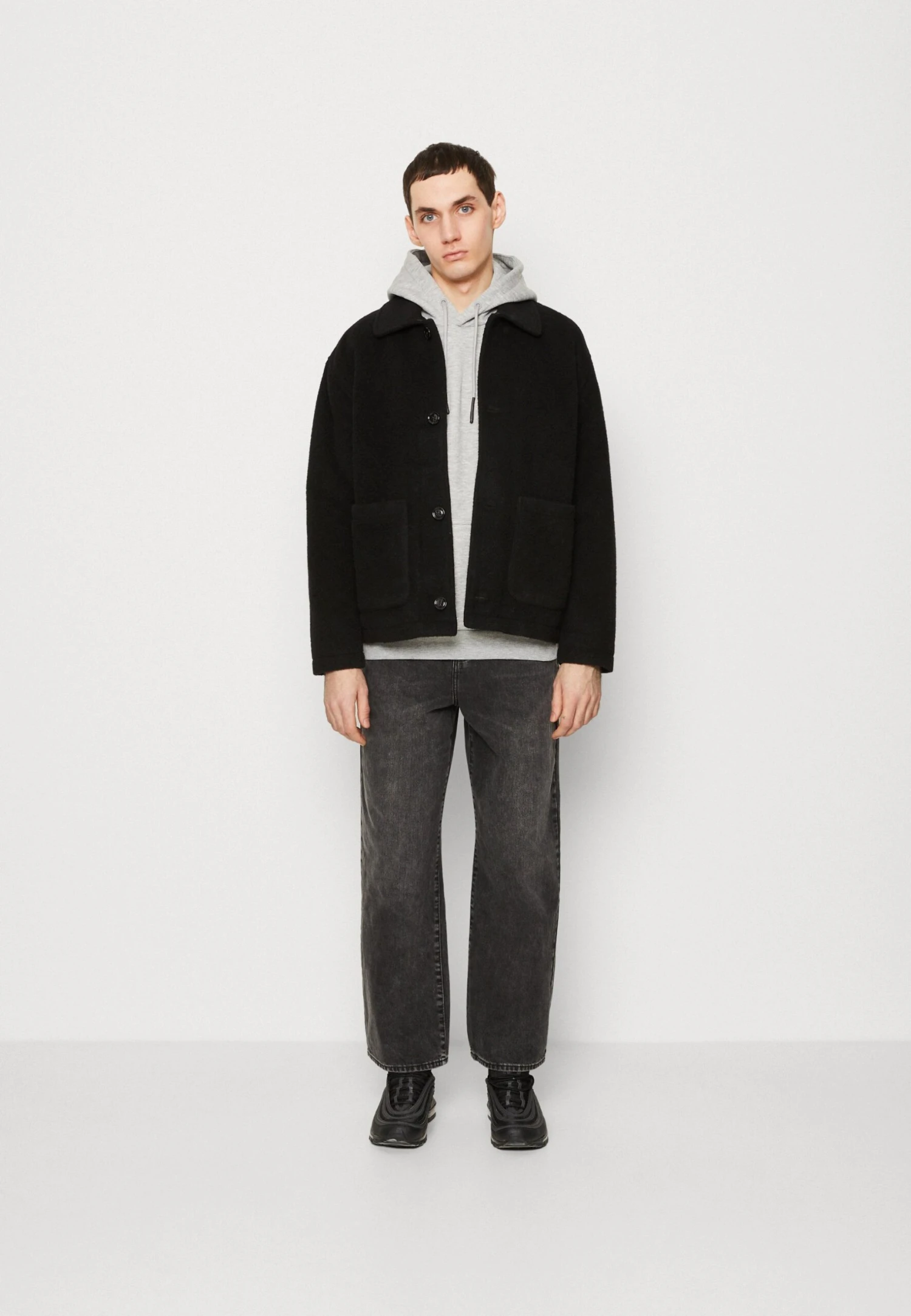 YOURTURN Unisex - Relaxed Fit Jeans - Black - Image 2