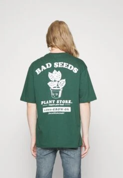 YOURTURN Unisex - Print T-Shirt - Dark Green