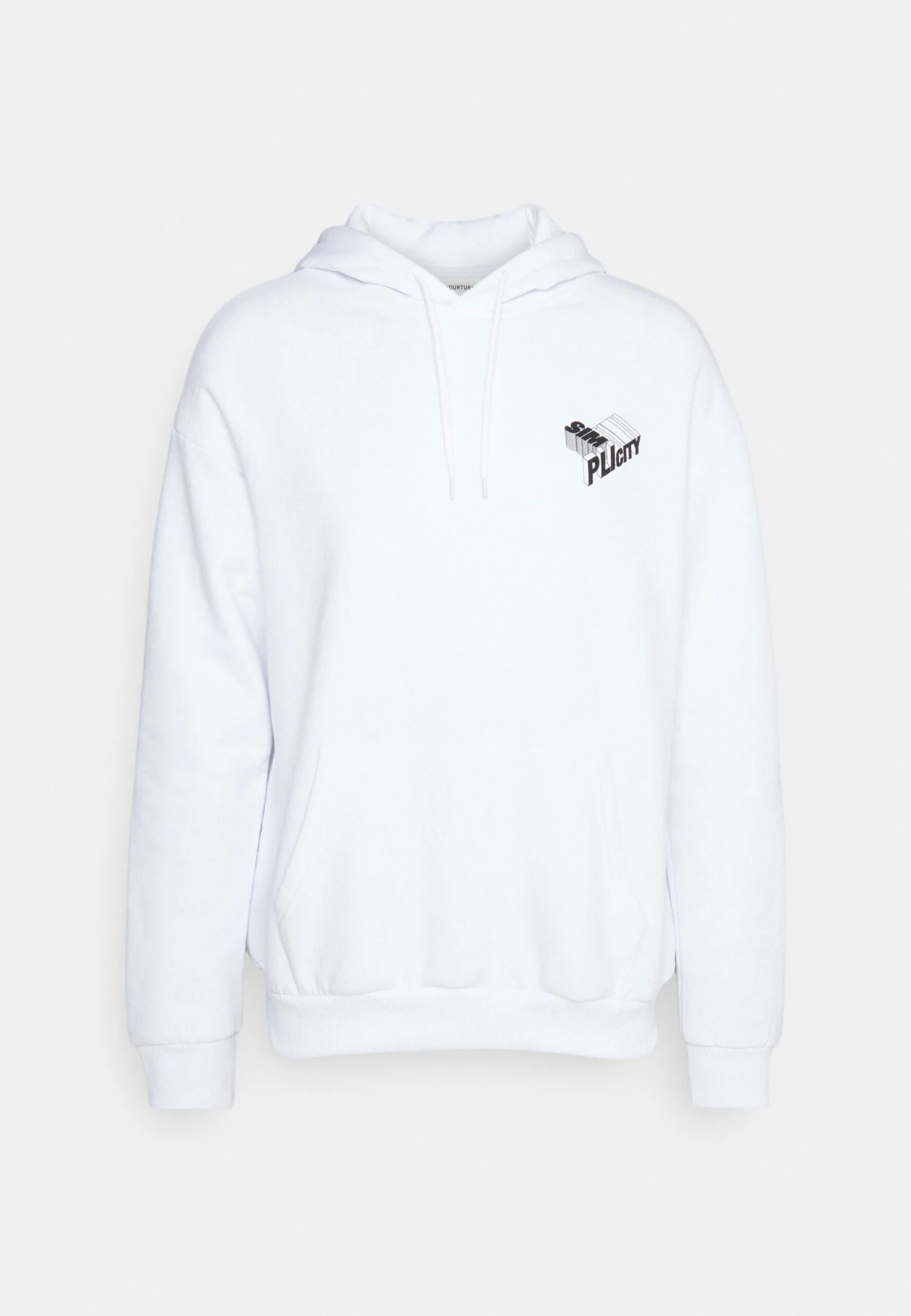 YOURTURN Letters - Hoodie - White - Image 6
