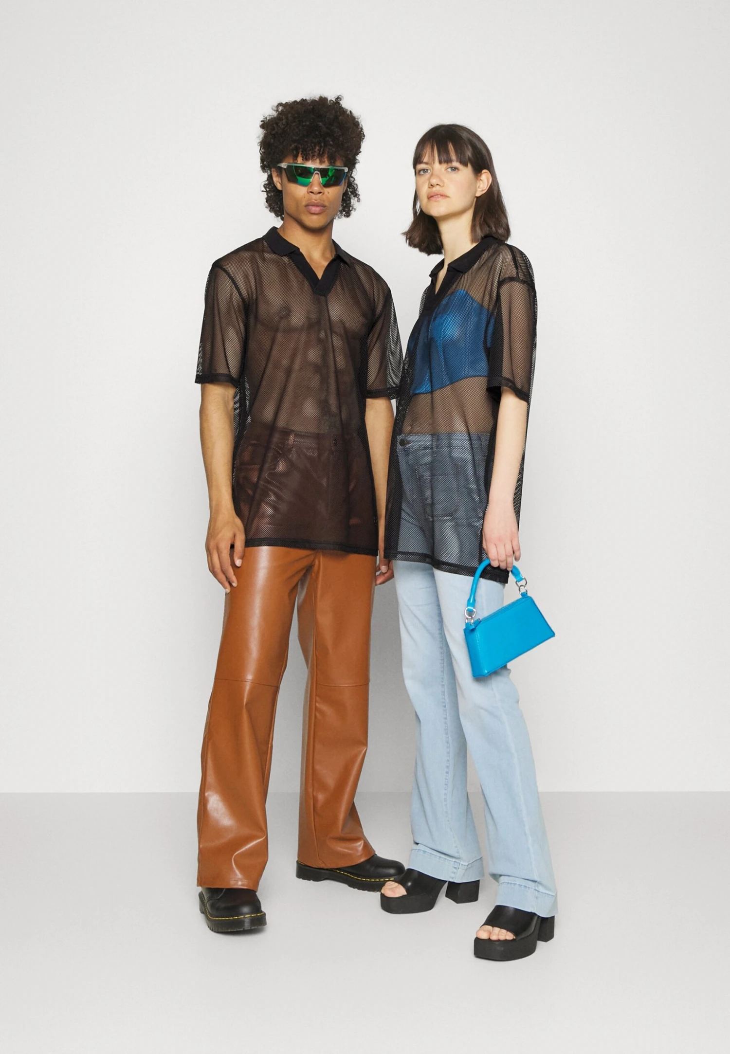 YOURTURN Unisex - Polo Shirt - Grey - Image 2