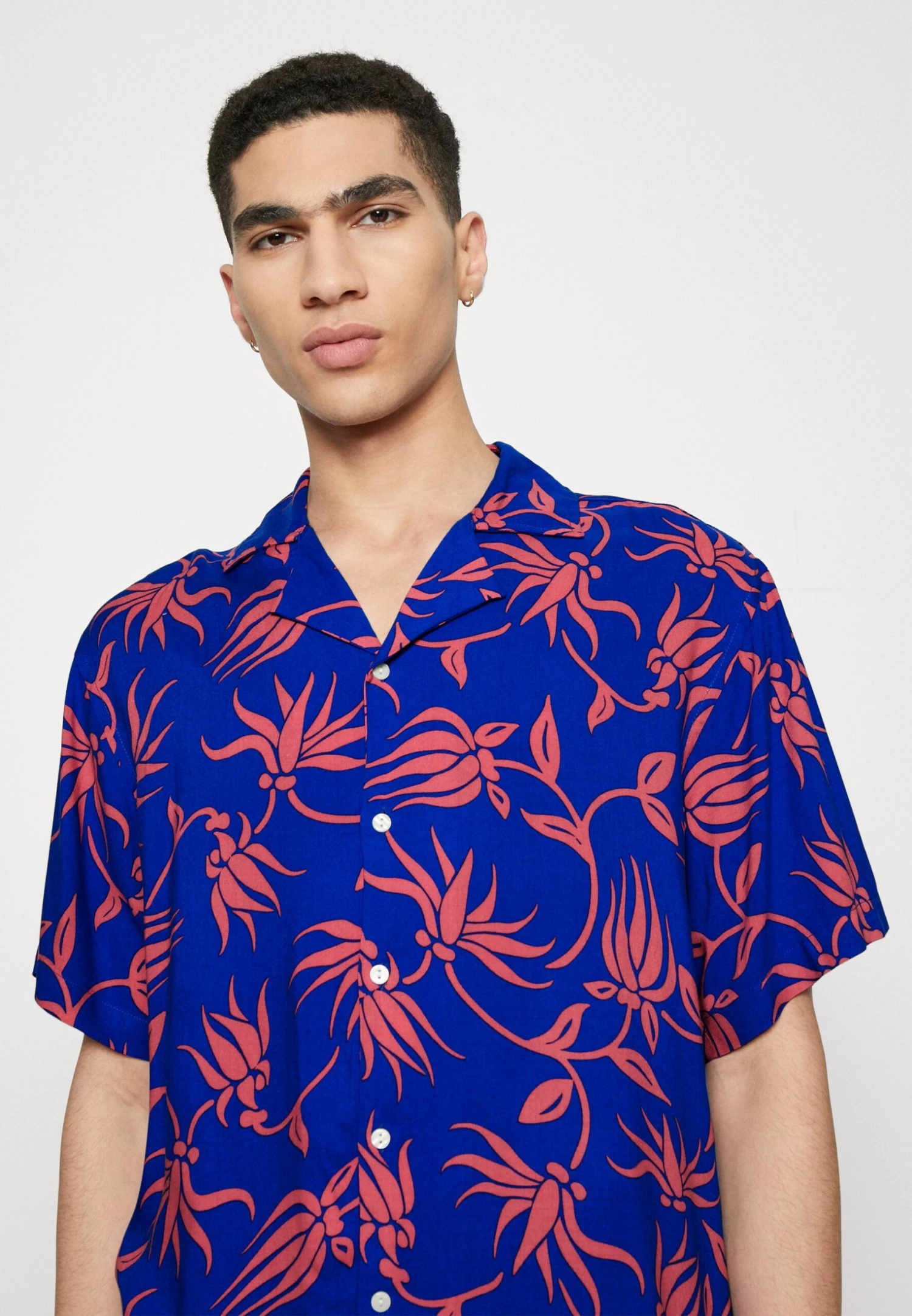 YOURTURN Shirt Resort - Shirt -Blue - Image 4