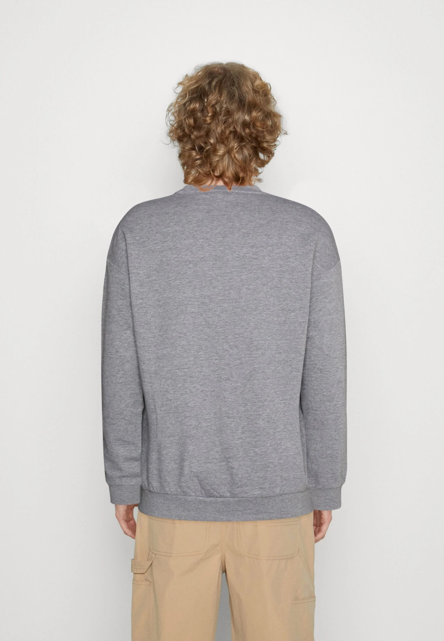 YOURTURN Unisex 2 Pack - Sweatshirt - Light Blue/Mottled Grey - Image 3