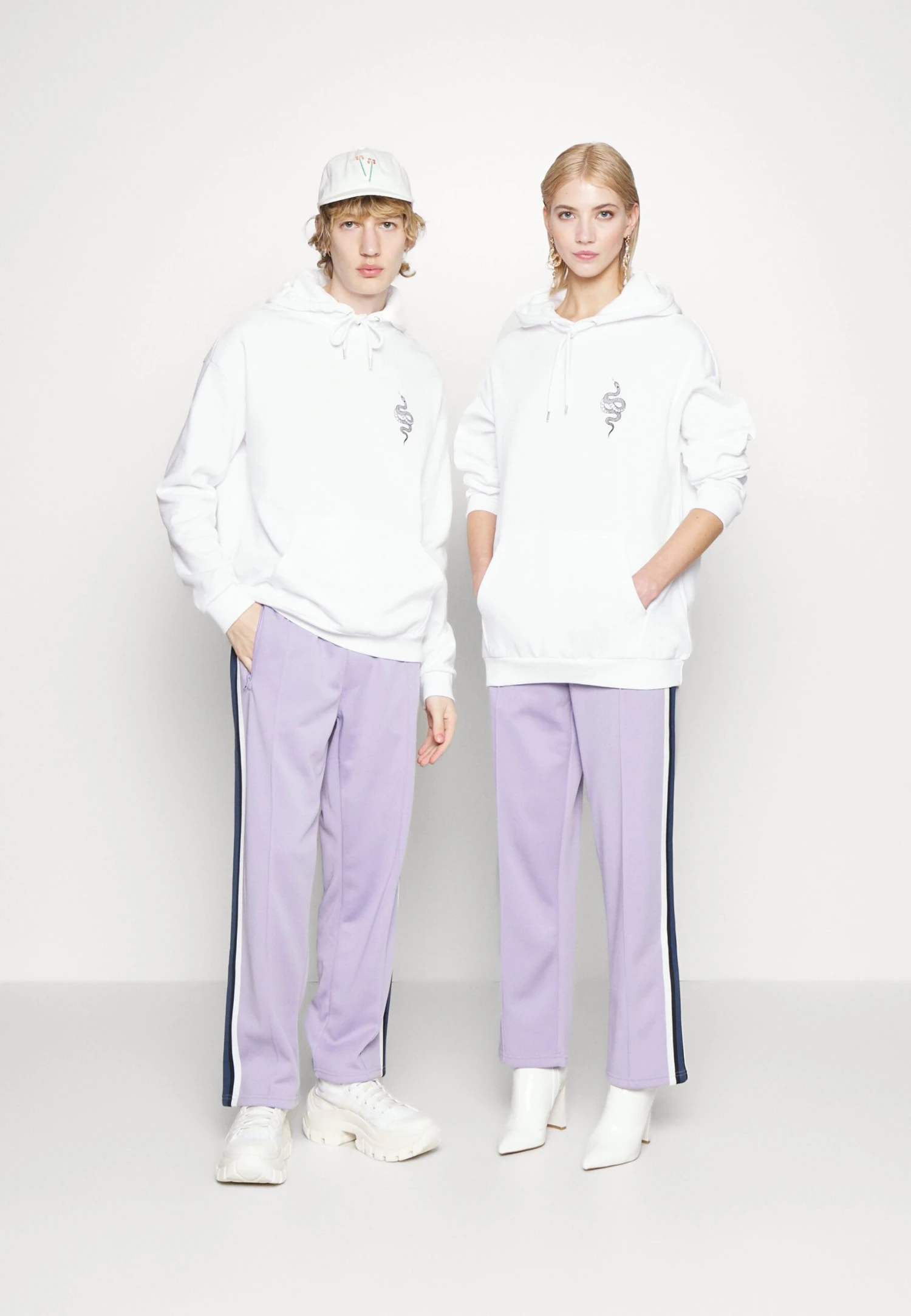 YOURTURN Unisex - Tracksuit Bottoms - Lilac - Image 2