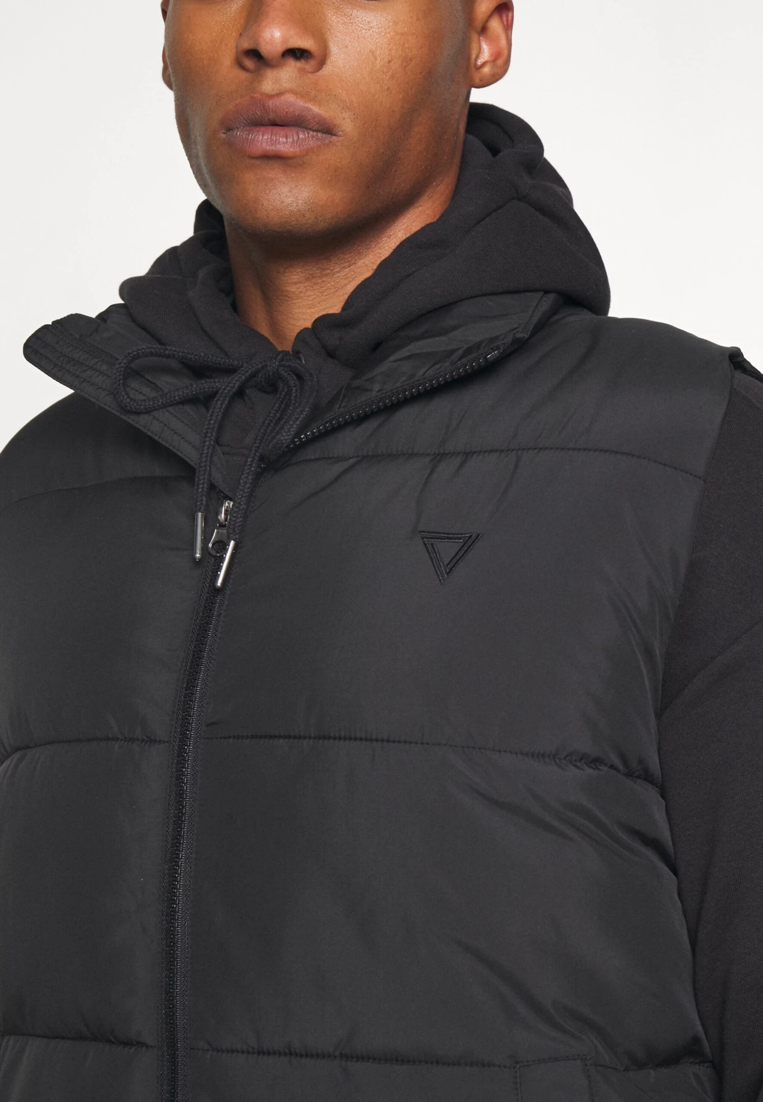 YOURTURN Puffer Vest Unisex - Waistcoat - Black - Image 5