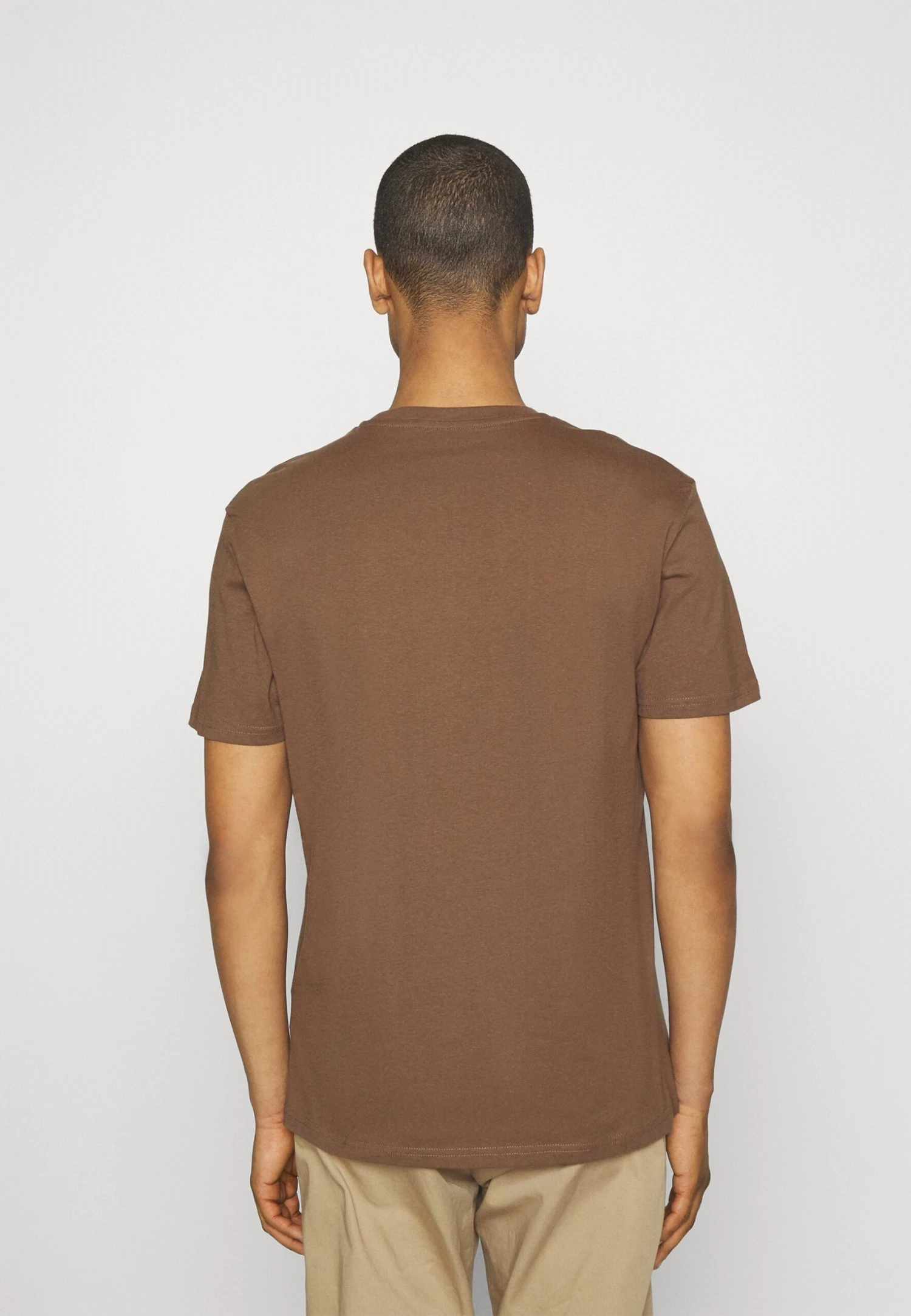 YOURTURN Unisex 5 Pack - Basic T-Shirt - Light Blue/Blue/Stone - Image 3