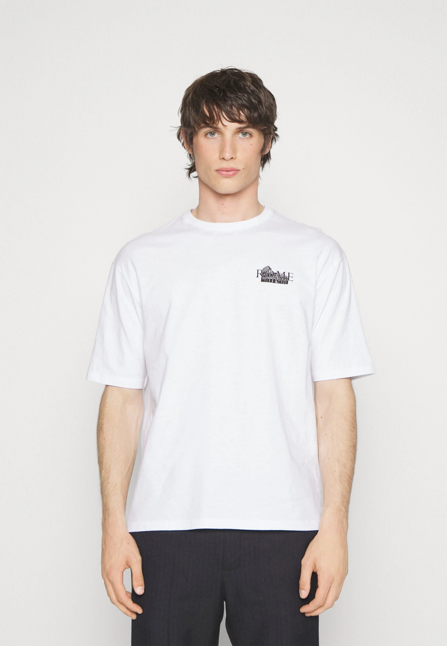 YOURTURN Unisex - Print T-Shirt -White