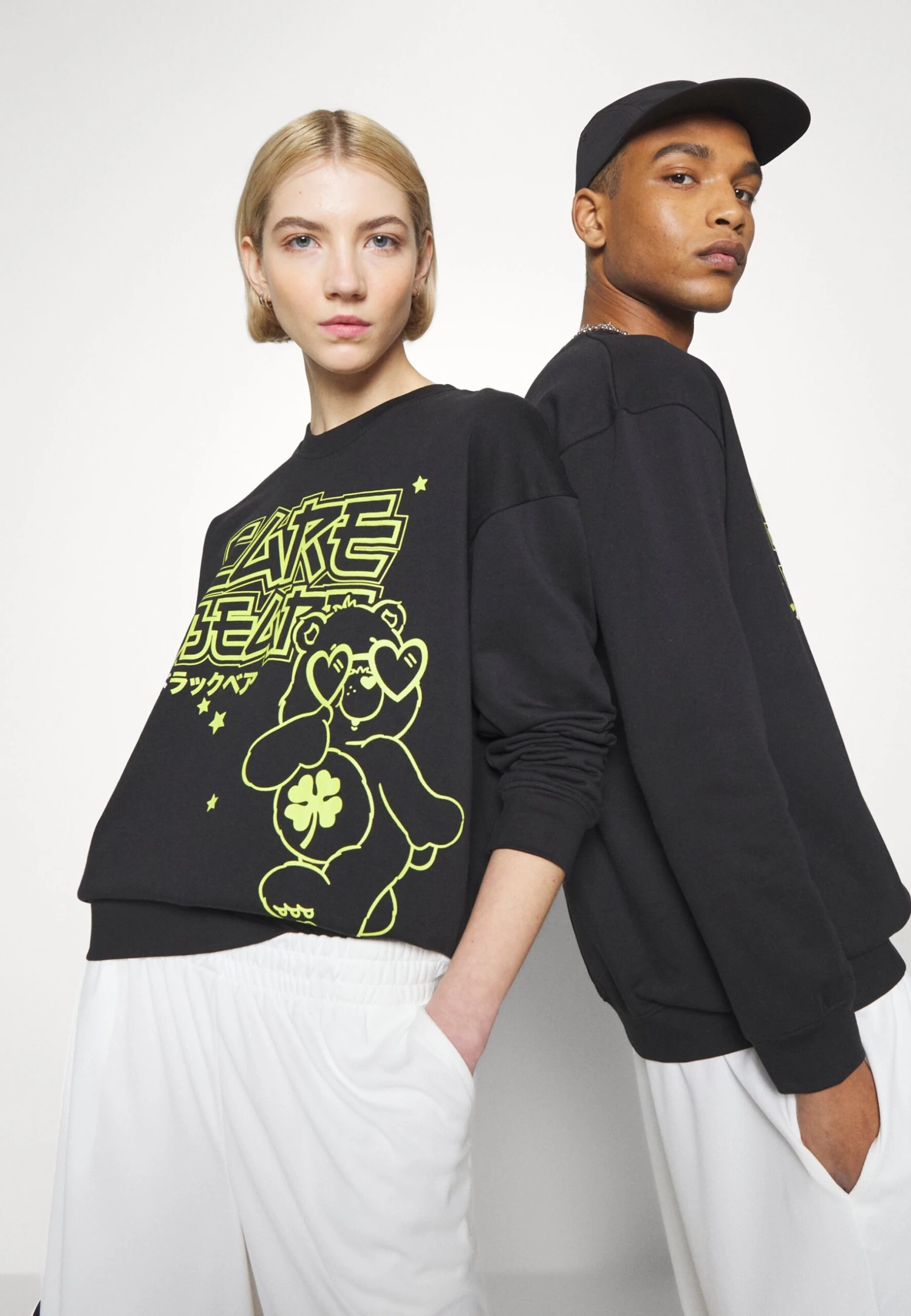 YOURTURN Care Bears Unisex - Sweatshirt - Black - Image 4