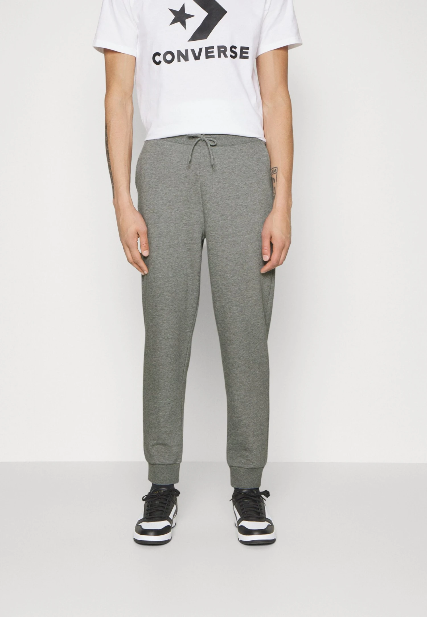 YOURTURN Unisex 2 Pack- Tracksuit Bottoms - Grey/Black - Image 4