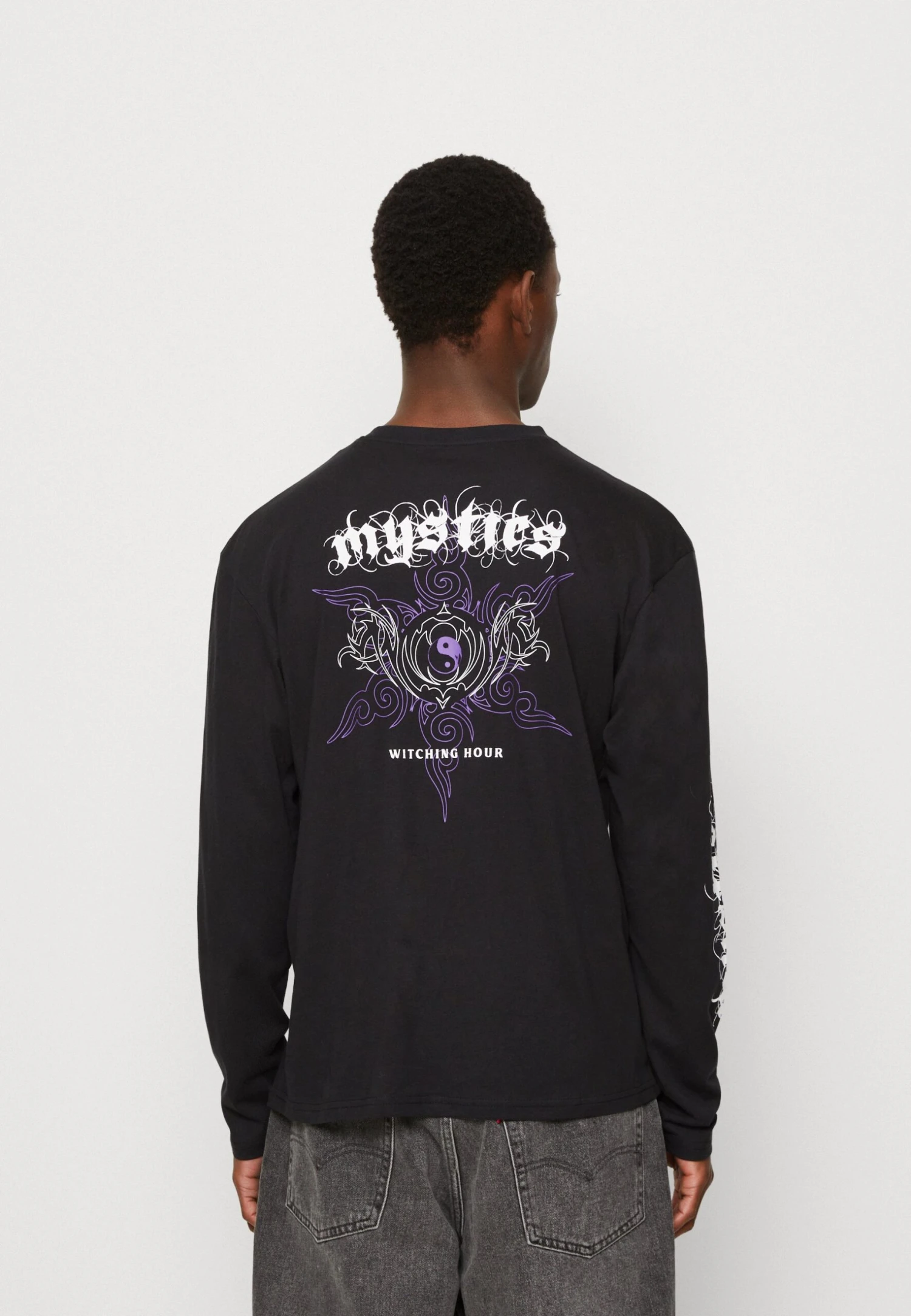 YOURTURN Unisex - Long Sleeved Top - Black