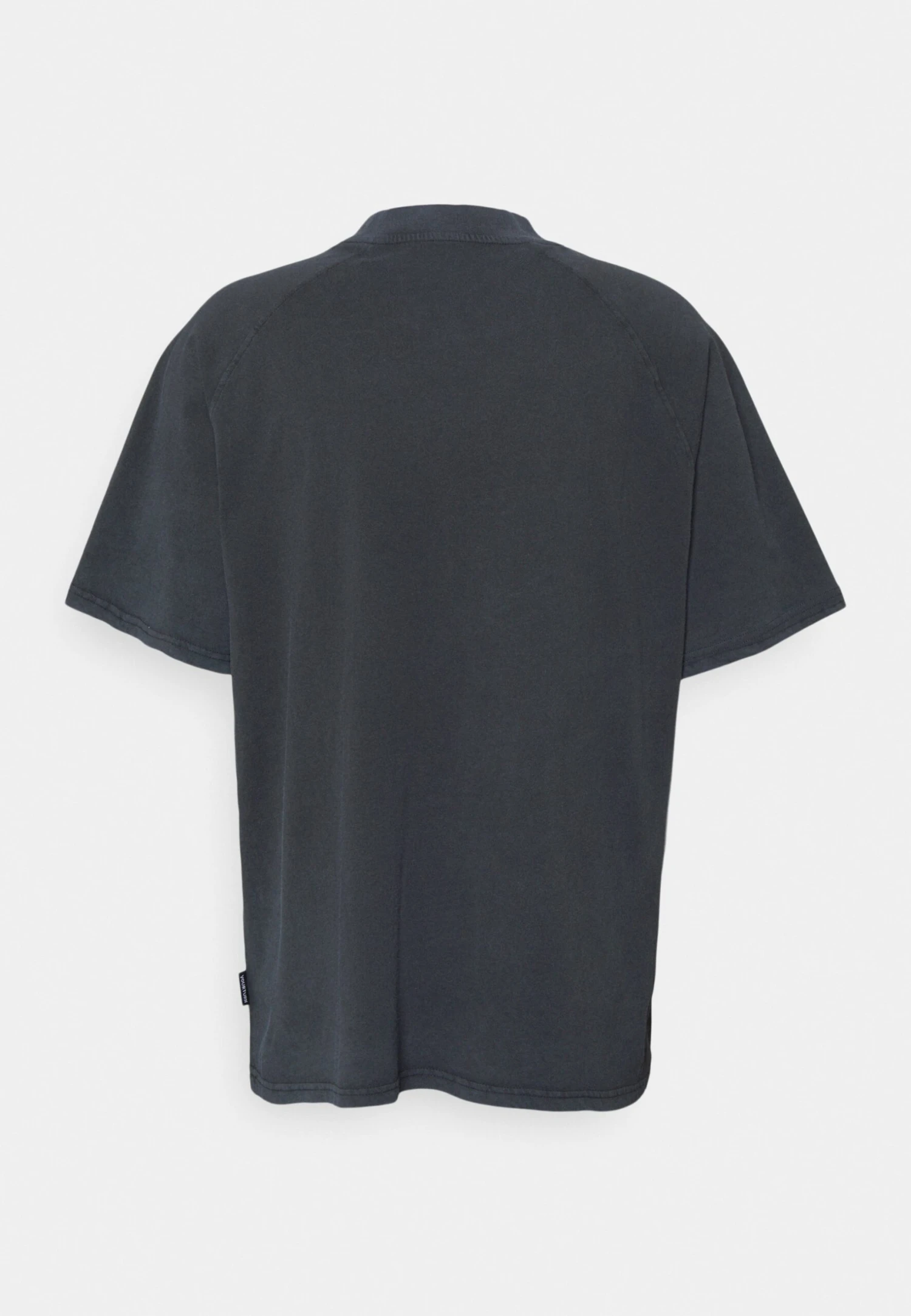 YOURTURN Basic T-Shirt - Mottled Dark Grey - Image 2