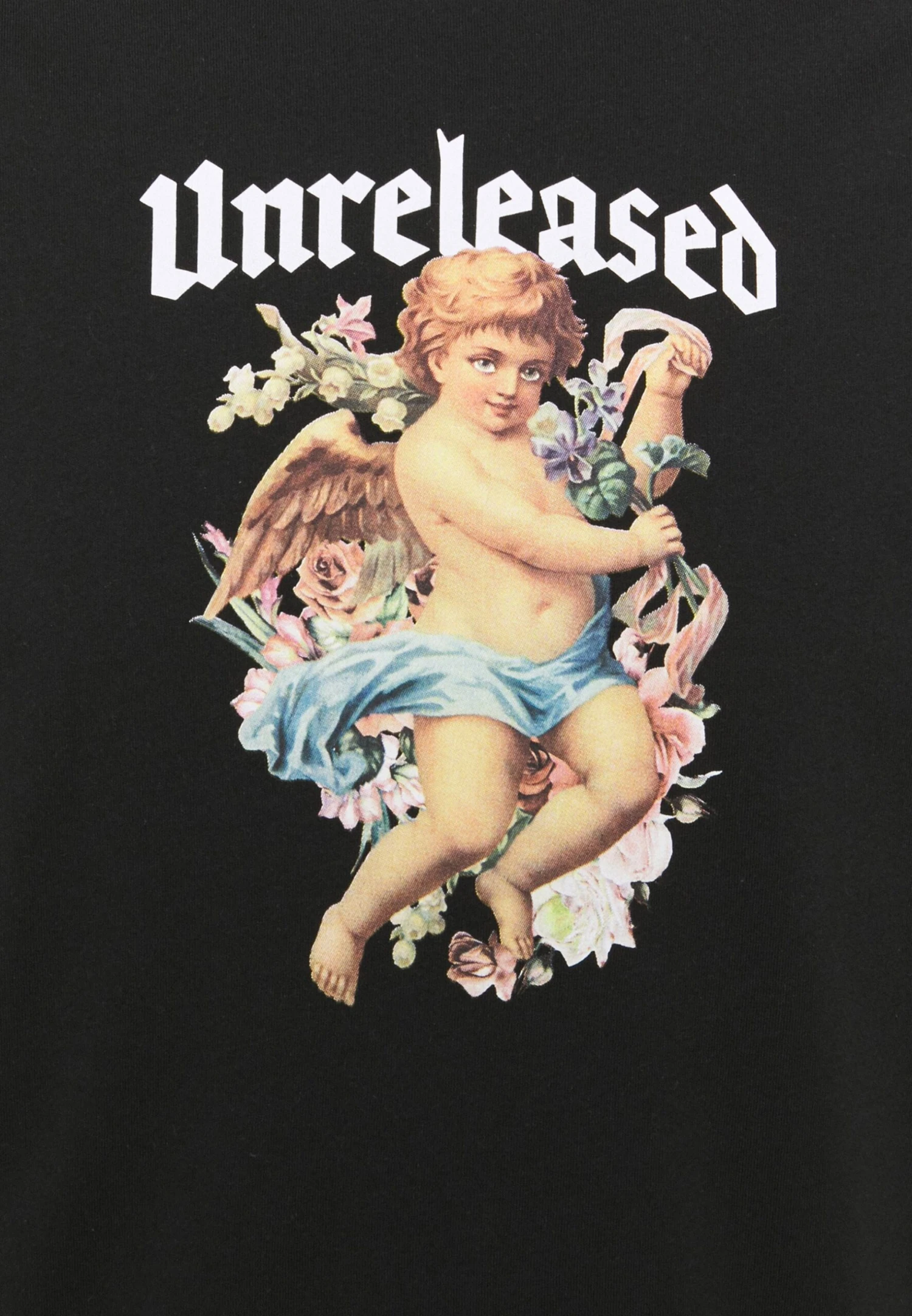 YOURTURN Oversize Unisex - Print T-Shirt - Black - Image 3