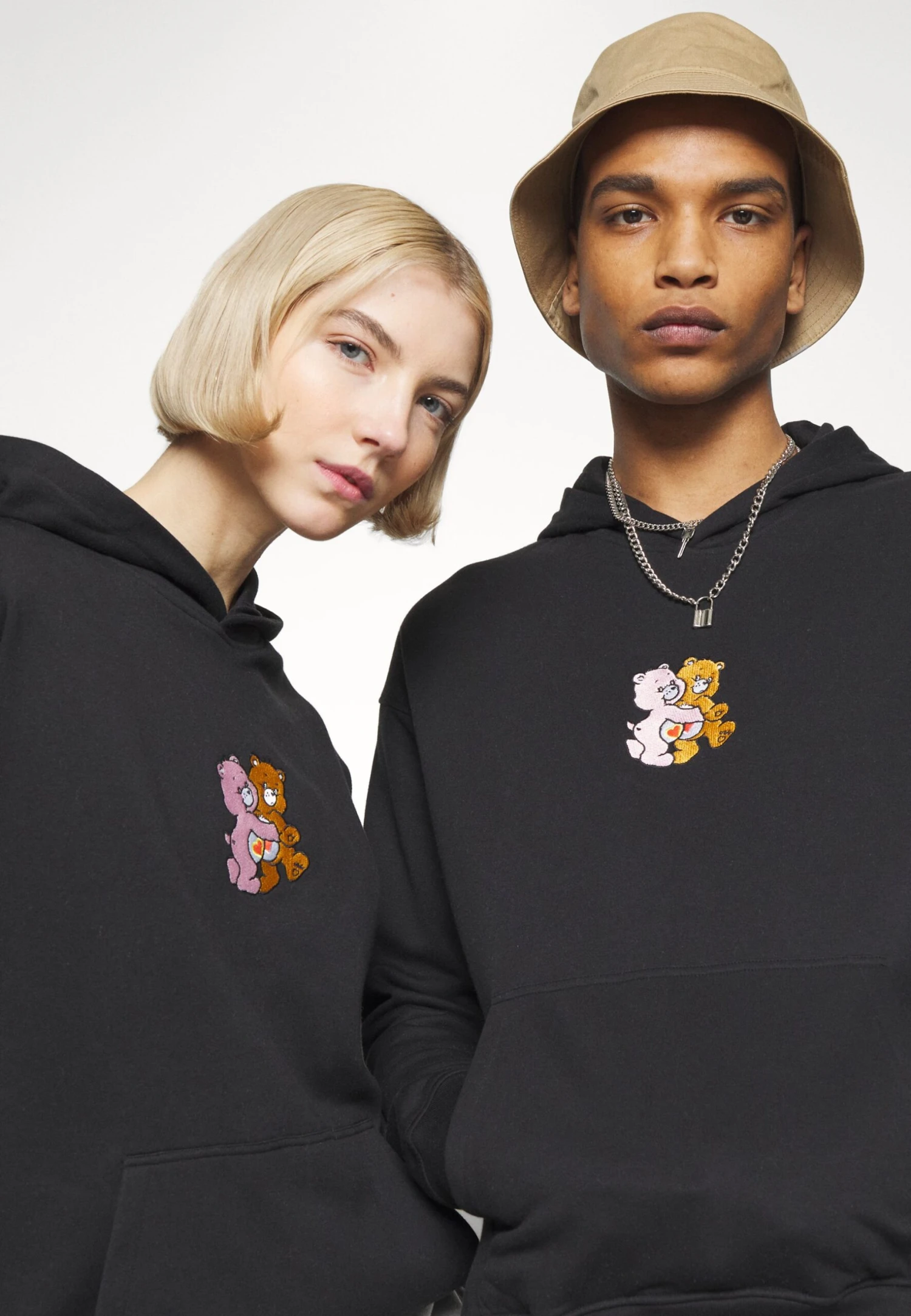 YOURTURN Care Bears Unisex - Hoodie - Black - Image 5